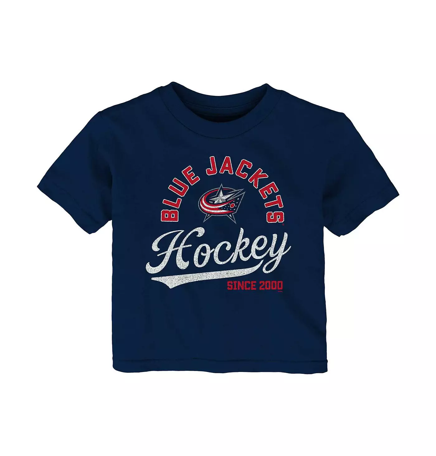 Футболка Outerstuff Infant Boys and Girls Navy Columbus Blue Jackets Take The Lead