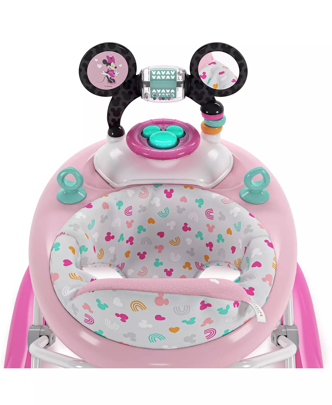 Bright Starts MINNIE MOUSE Tiny Trek™ Ходунки, Forever Besties™, Ходунки 2 в 1