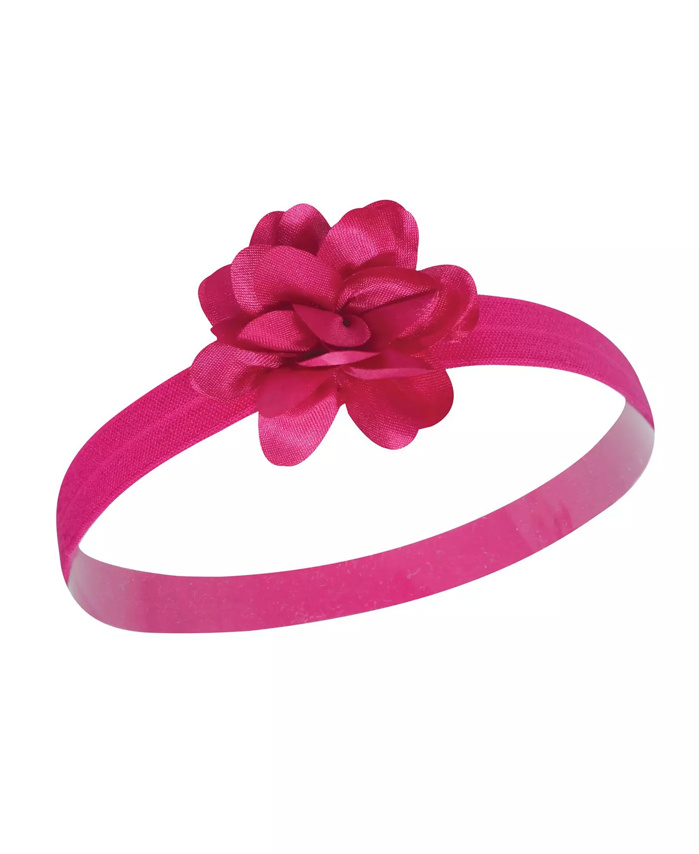 Повязки на голову Hudson Baby для девочек Hudson, 10 шт., атласные, розовые, черные, 0-24 месяца