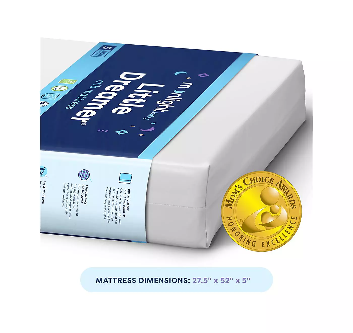 Матрас для детской кроватки Moonlight Slumber Little Dreamer