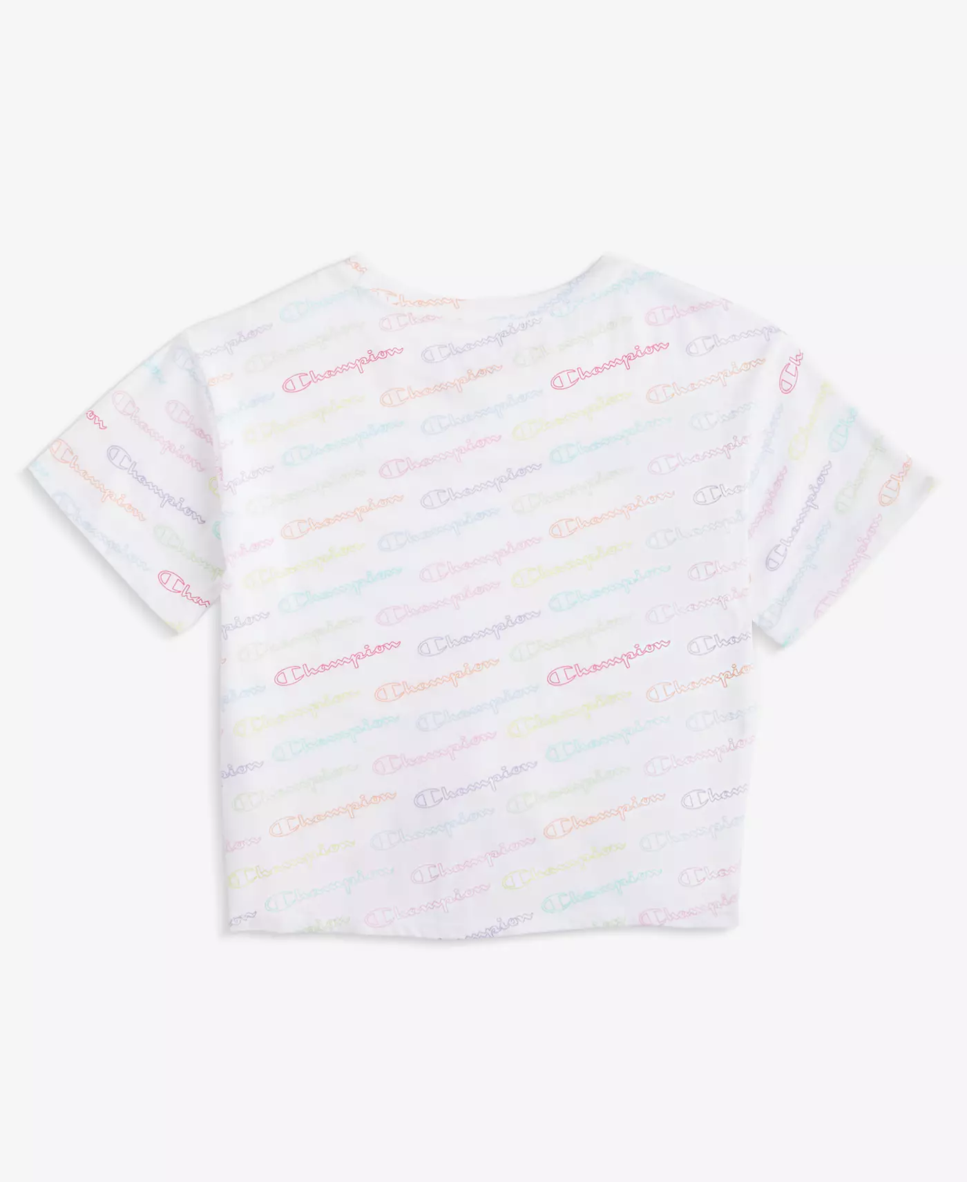 Футболка с завязкой спереди для приветствия и встречи с чемпионами среди больших девочек