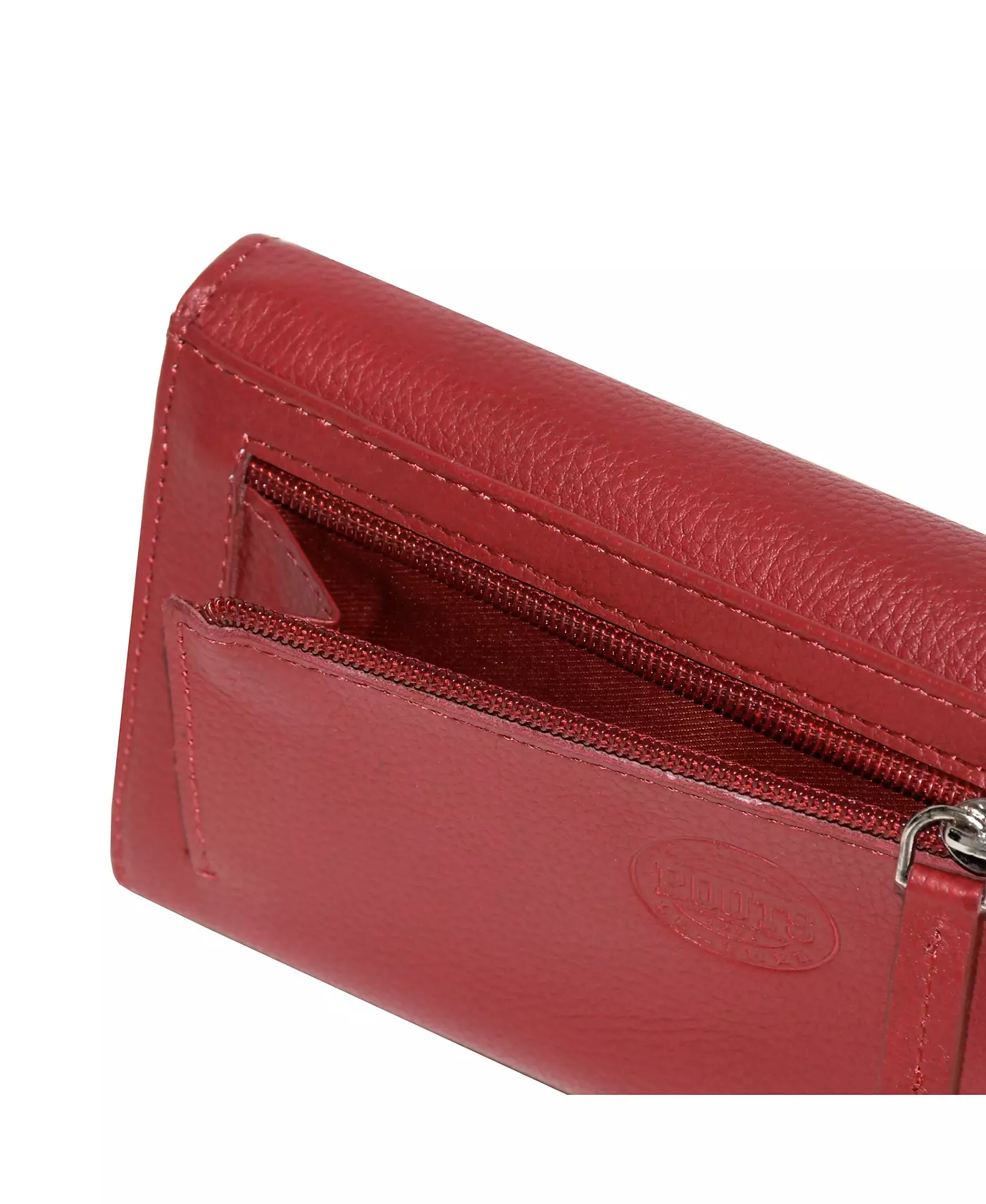 Женский кожаный кошелек-клатч Roots Expander