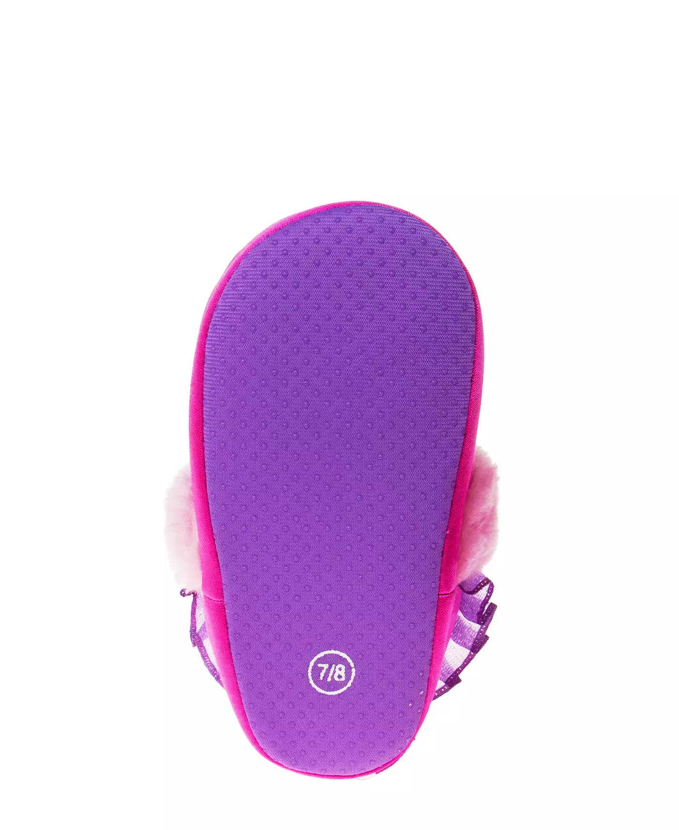 Тапочки для дома Disney для девочек-малышей, любимая принцесса, двойные размеры