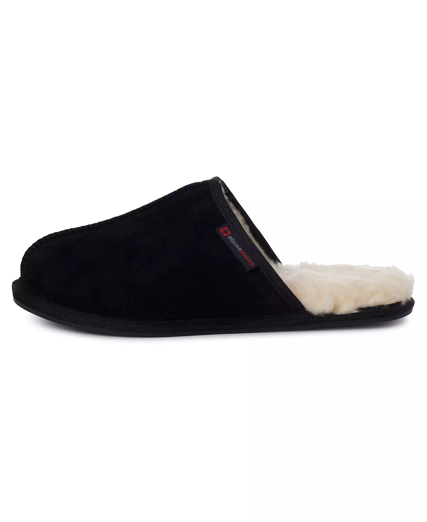 Мужские тапочки Alpine Swiss Microsuede Memory Foam Scuff Slips Comfort Slip On Shoes