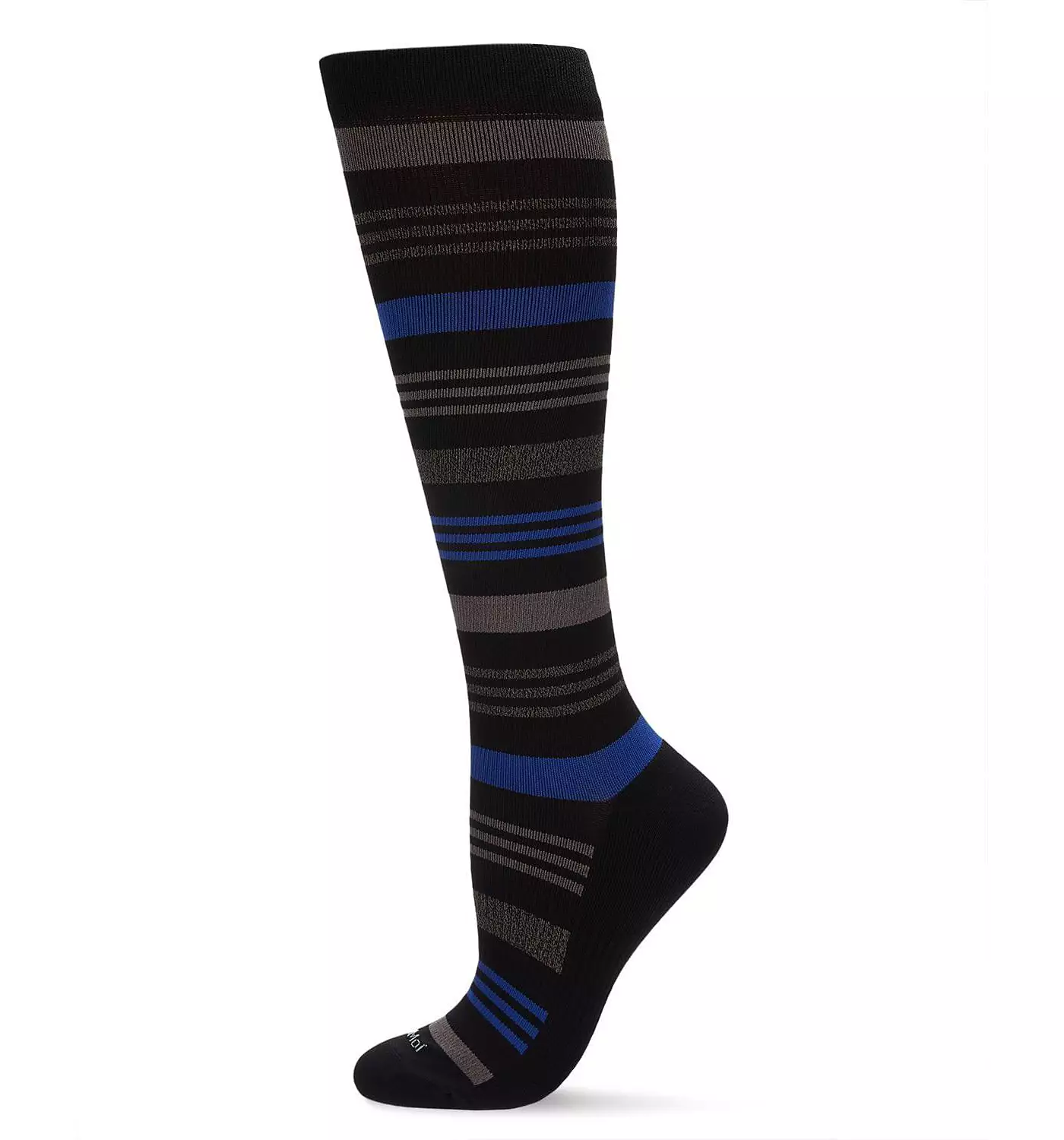 Мужские полосатые нейлоновые компрессионные носки MeMoi