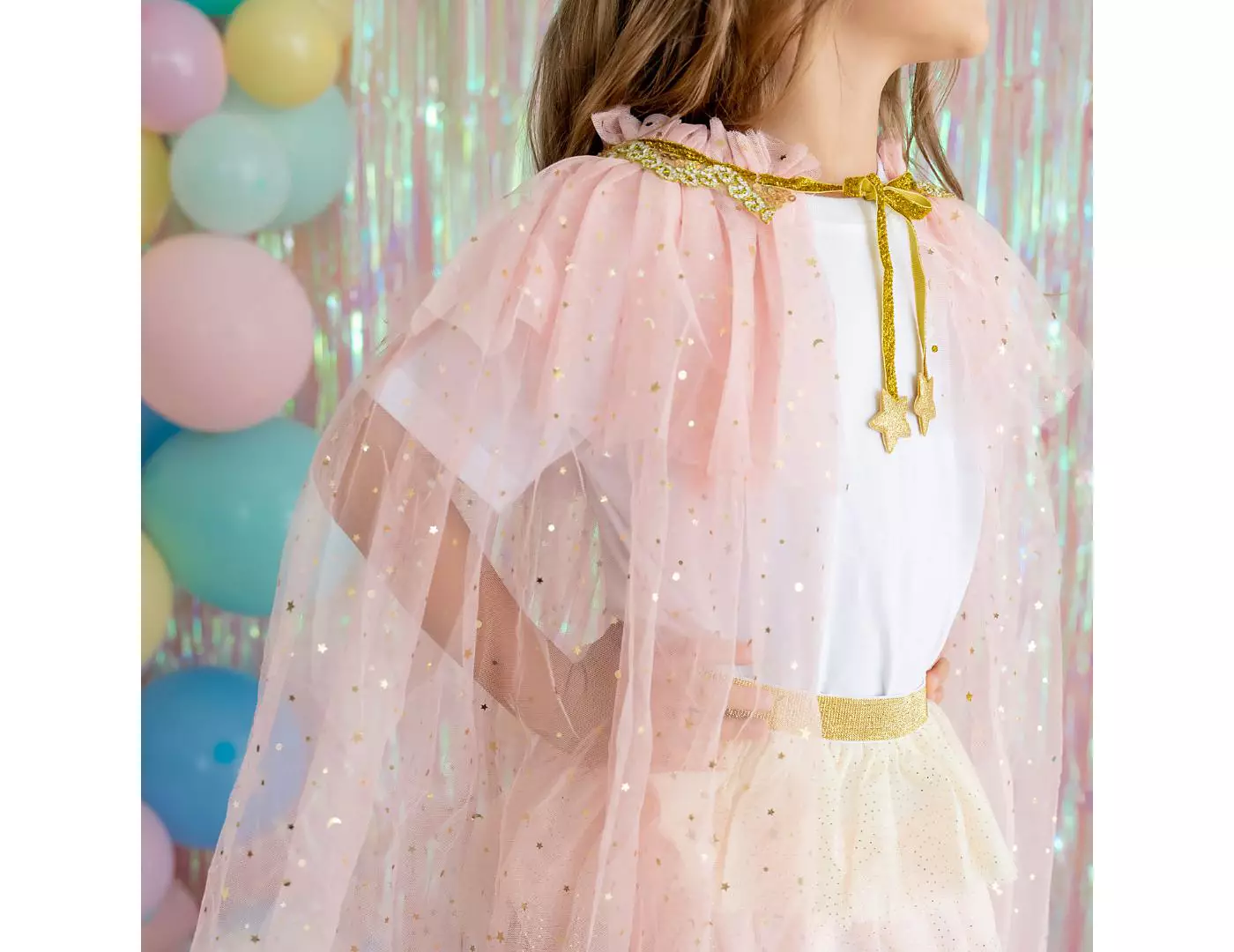 Sweet Wink Girls Розовый Звездный Плащ