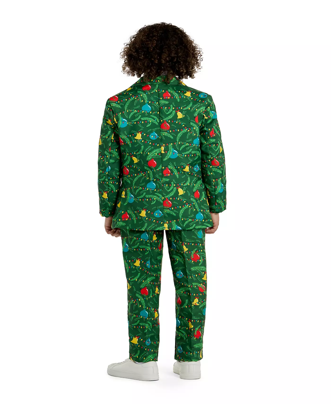 Костюм для мальчиков Suitmeister Big Boys Christmas Tree Light Up, включающий блейзер, брюки и галстук-застежку