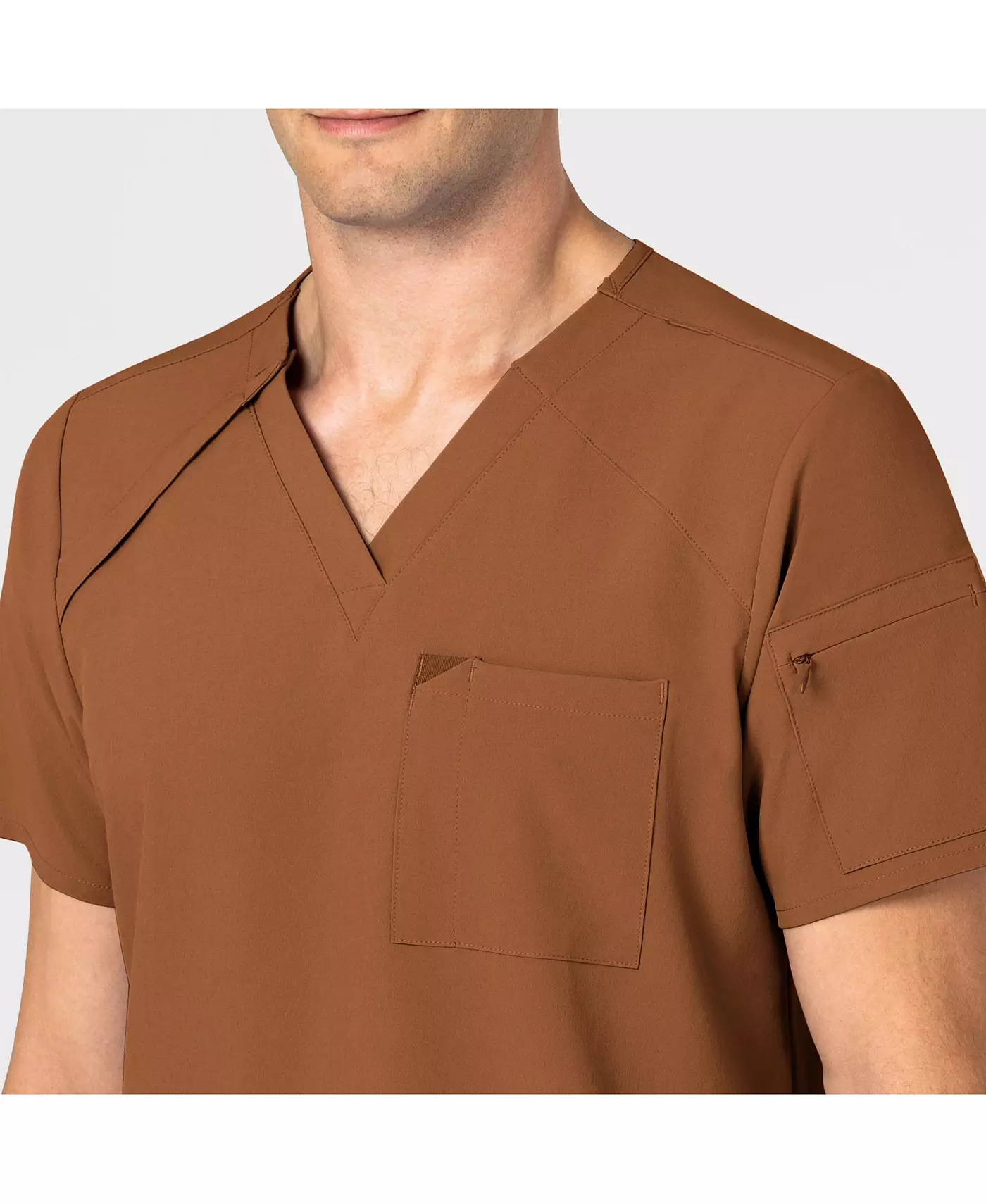 Мужской топ Wink RENEW EZ Zip Scrub