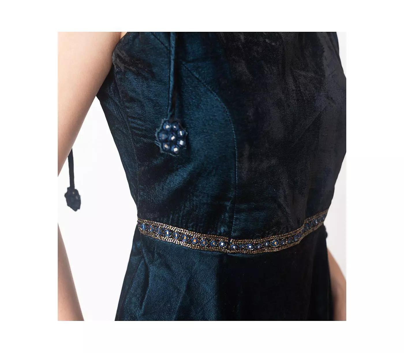 Женское бархатное платье RAAS, облегающее и расклешенное