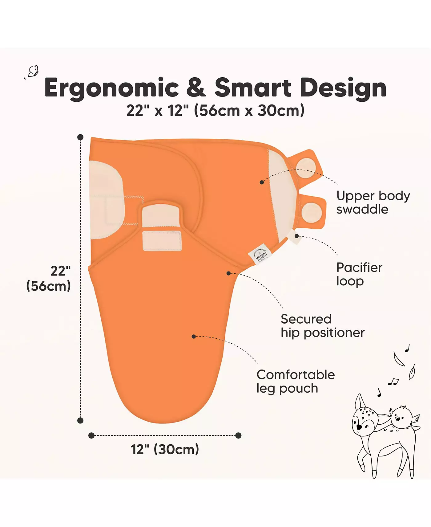 KeaBabies 3 упаковки Soothe Baby Swaddle 0-3 месяца, органические детские пеленки, спальные мешки, для новорожденных, младенческие пеленки