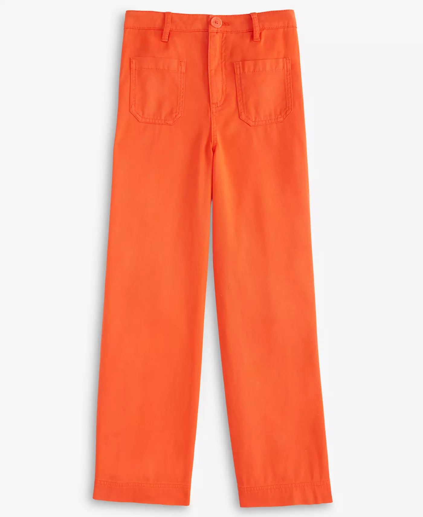 Широкие брюки из твила с накладными карманами для девочек Epic Threads Little & Big Girls, эксклюзивно в Macy's