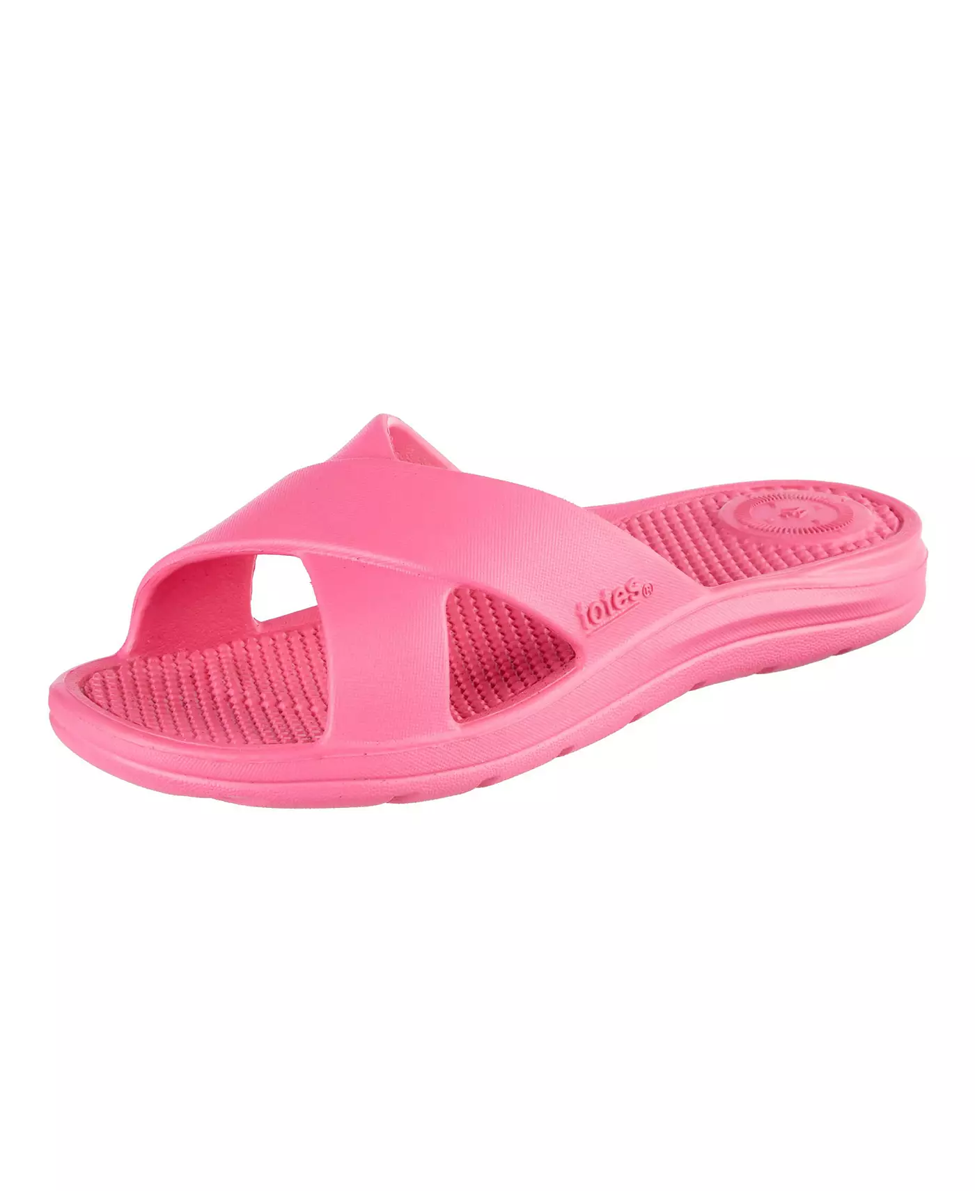 Женские формованные сандалии-кросс-слайды Totes с Everywear