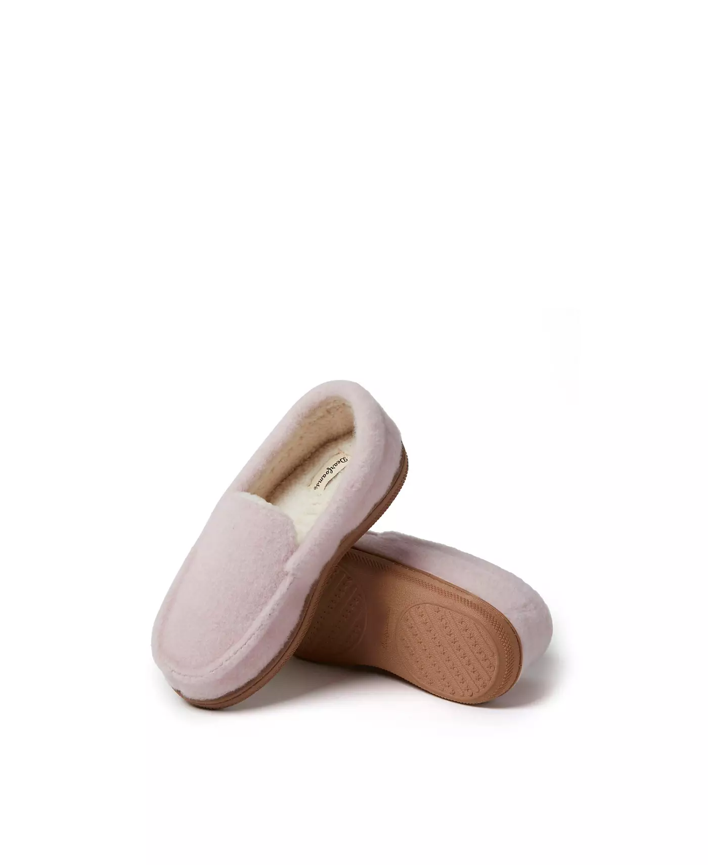 Dearfoams Девочки Amari Мокасины Домашние тапочки