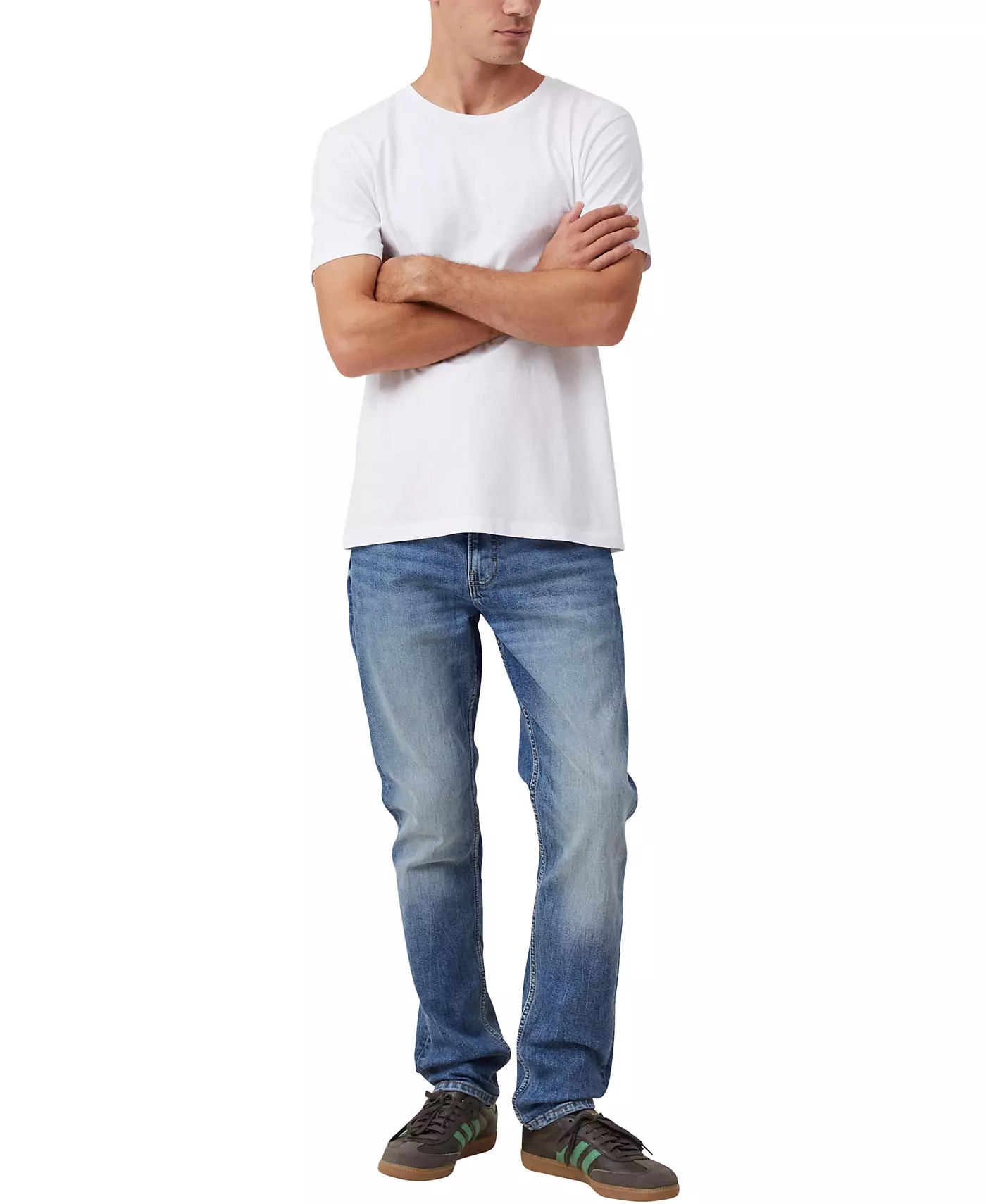 Мужские узкие зауженные джинсы COTTON ON