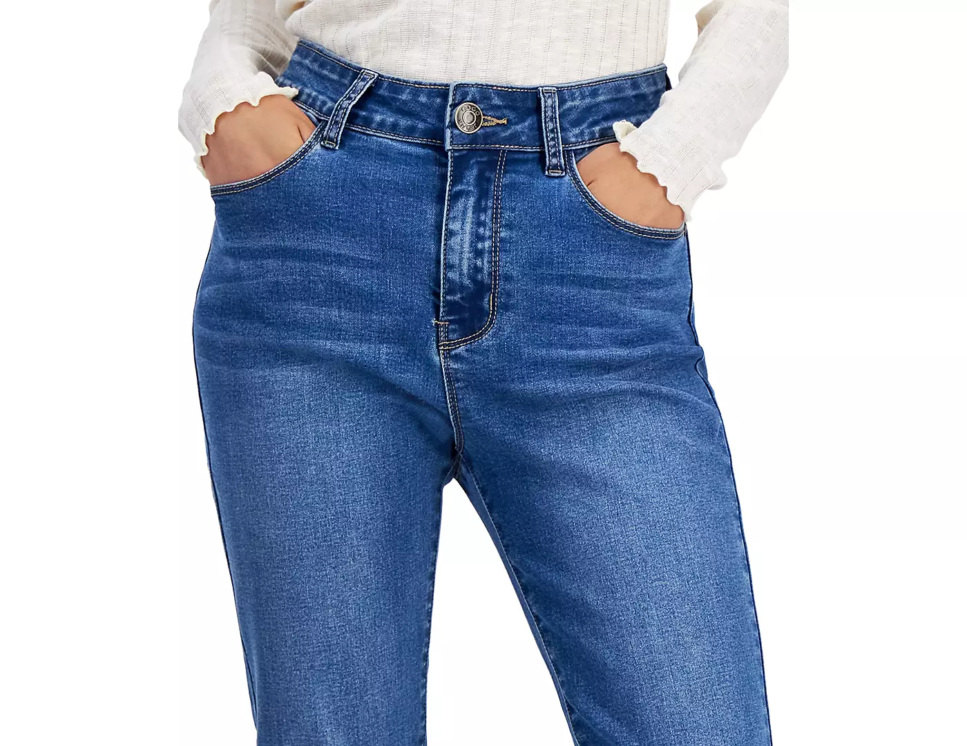 Мягкие эластичные узкие джинсы Gogo Jeans Juniors с высокой талией