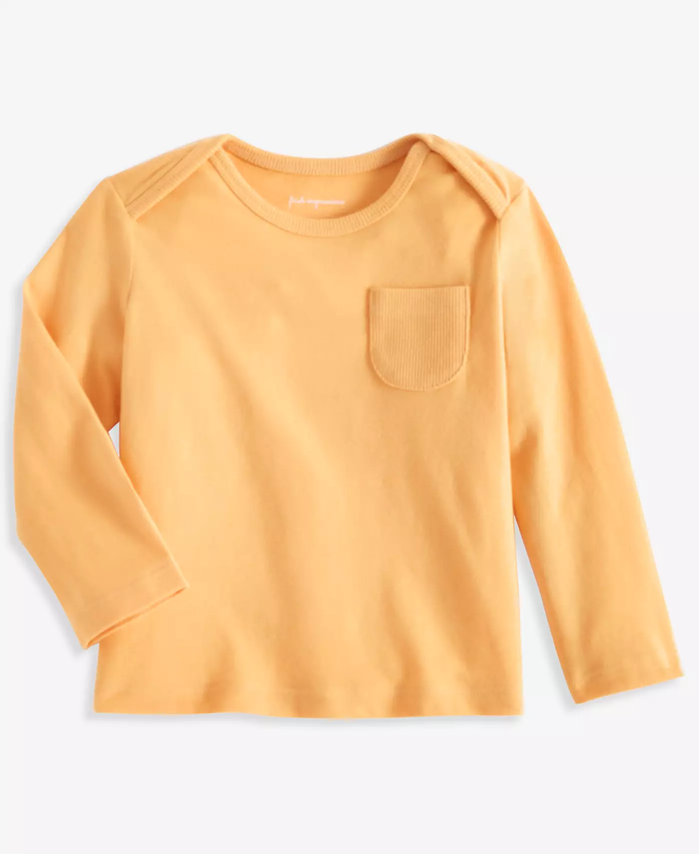 Первые впечатления. Однотонный топ с длинными рукавами и защипами на плечах для мальчиков, созданный для Macy's