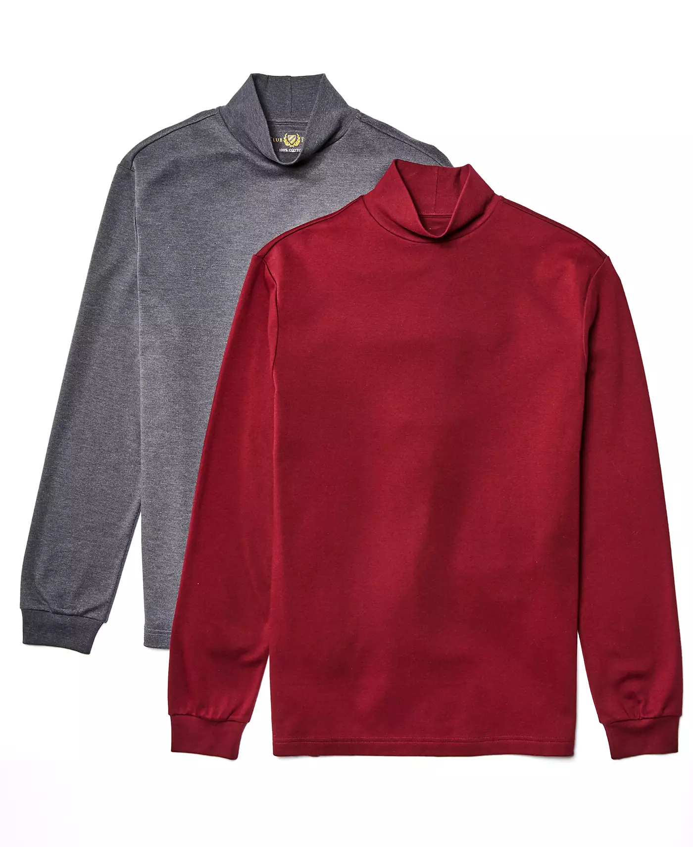 Мужская однотонная рубашка с воротником-стойкой Club Room, созданная для Macy's