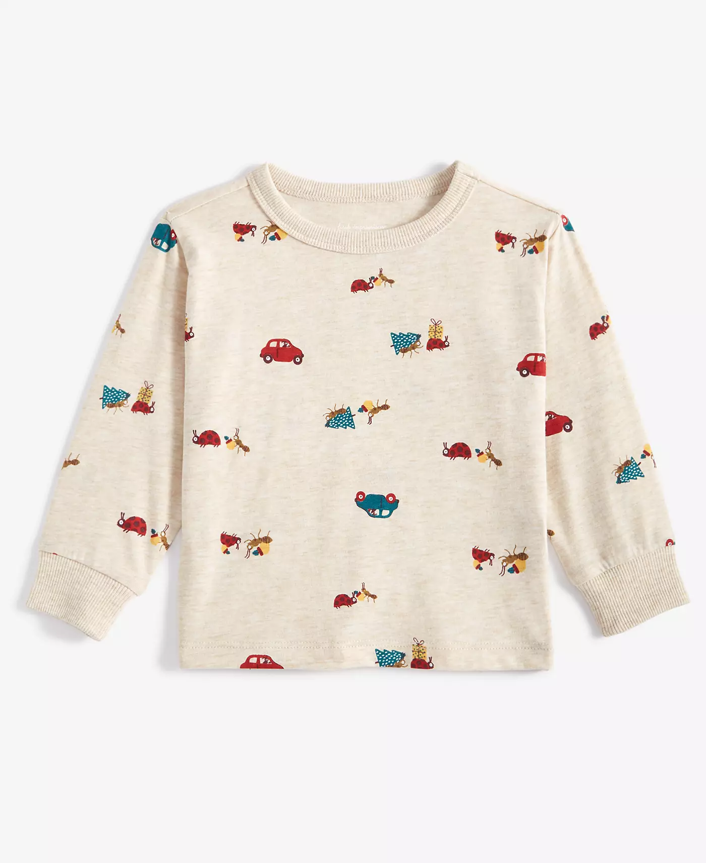 Футболка с длинными рукавами из хлопковой смеси для малышей First Impressions Baby Boy, созданная для Macy's