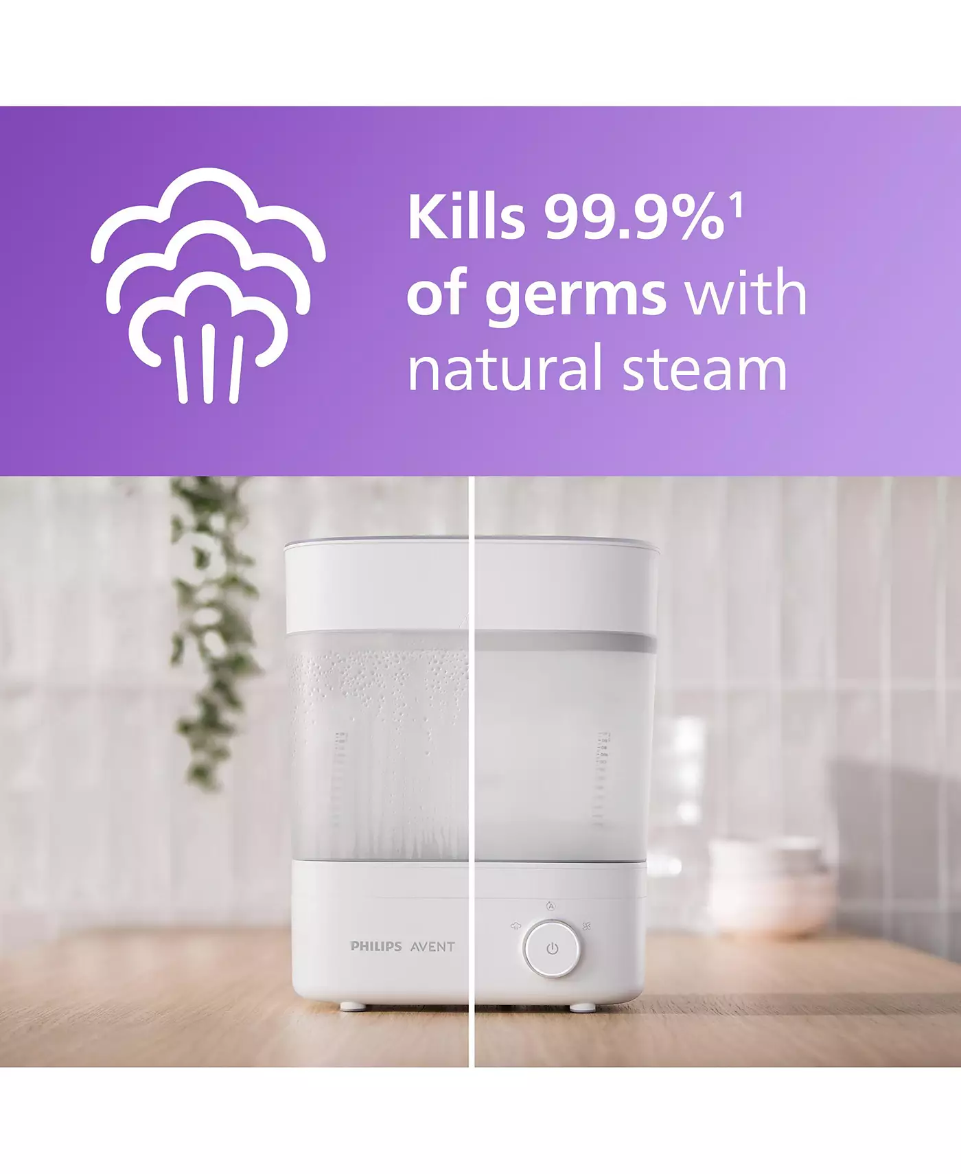 Стерилизатор для детских бутылочек Philips Avent Premium с функцией сушки