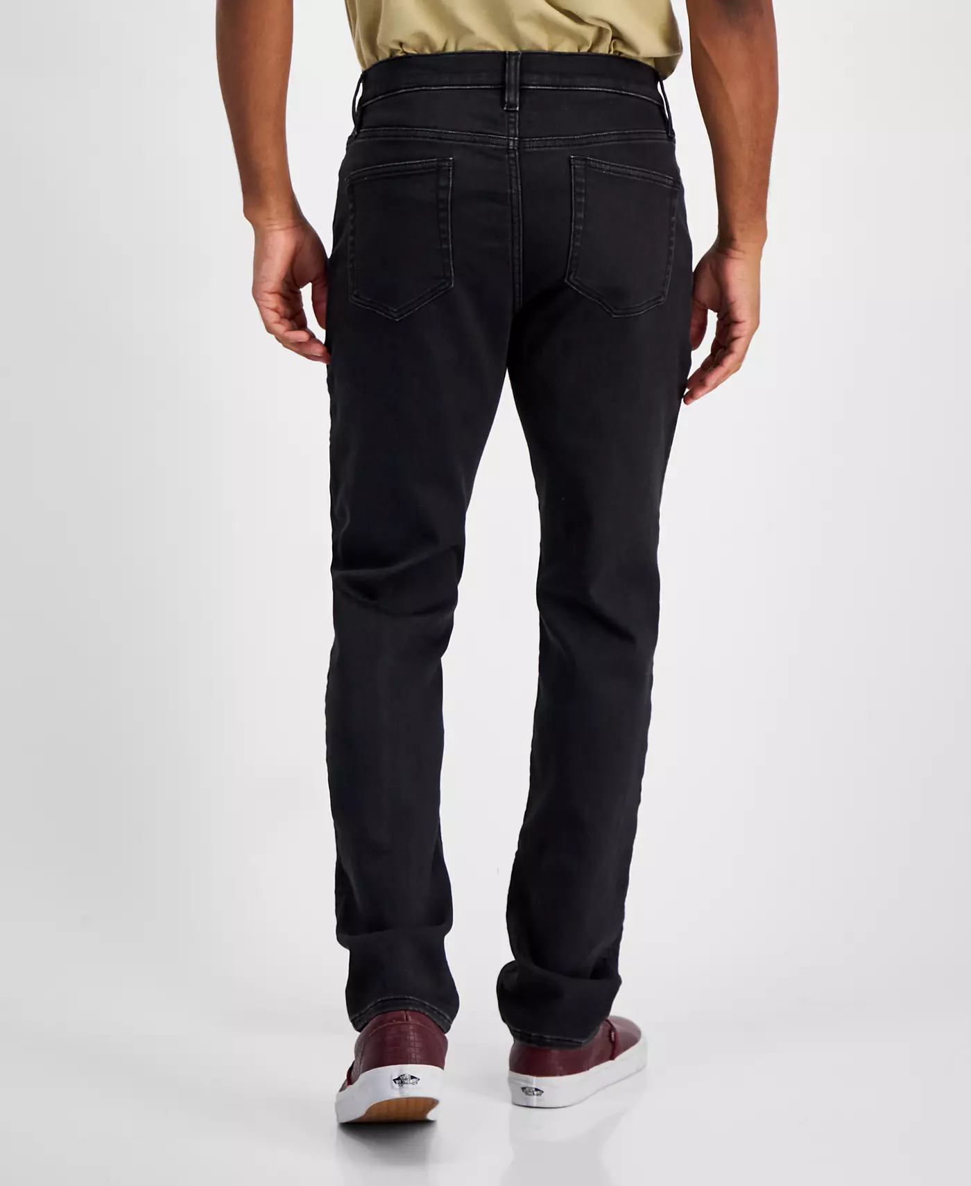 Мужские облегающие джинсы Sun + Stone Glacier Comfort Stretch, созданные для Macy's