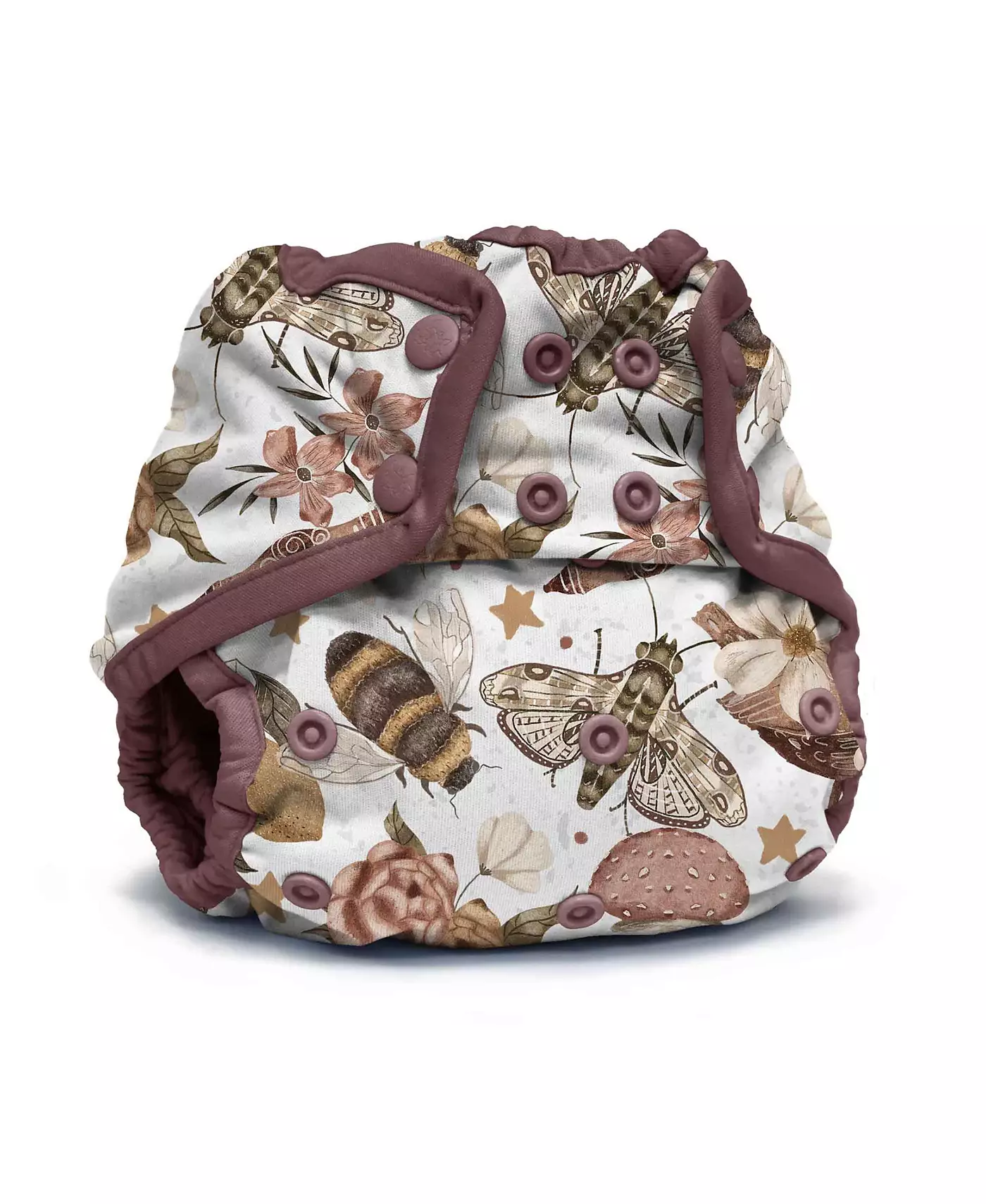 Многоразовый тканевый чехол для подгузника Kanga Care Boys Rumparooz с двойной ластовицей для ног One Button