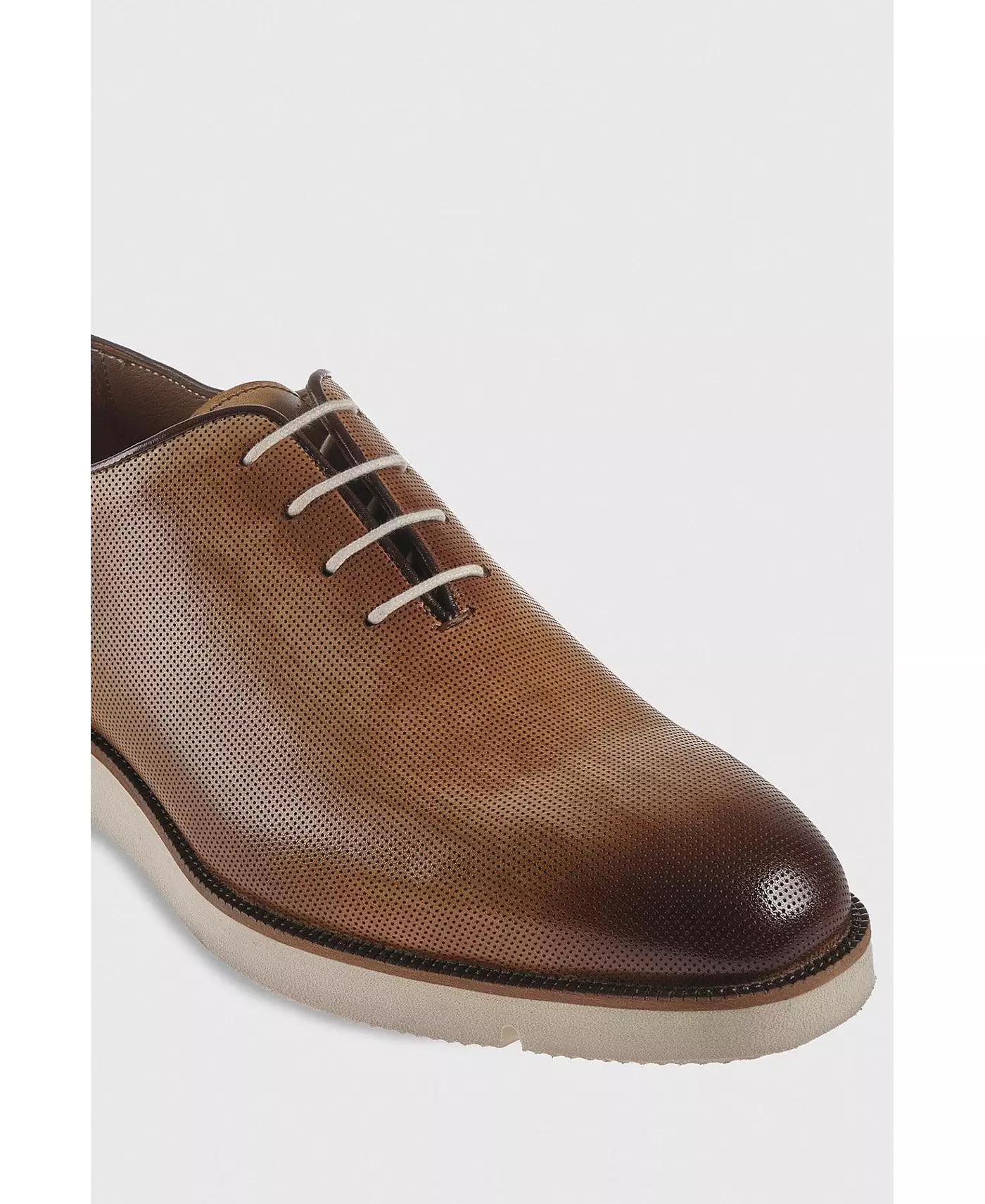 Мужская повседневная обувь Furniq UK из натуральной кожи цвета античного загара