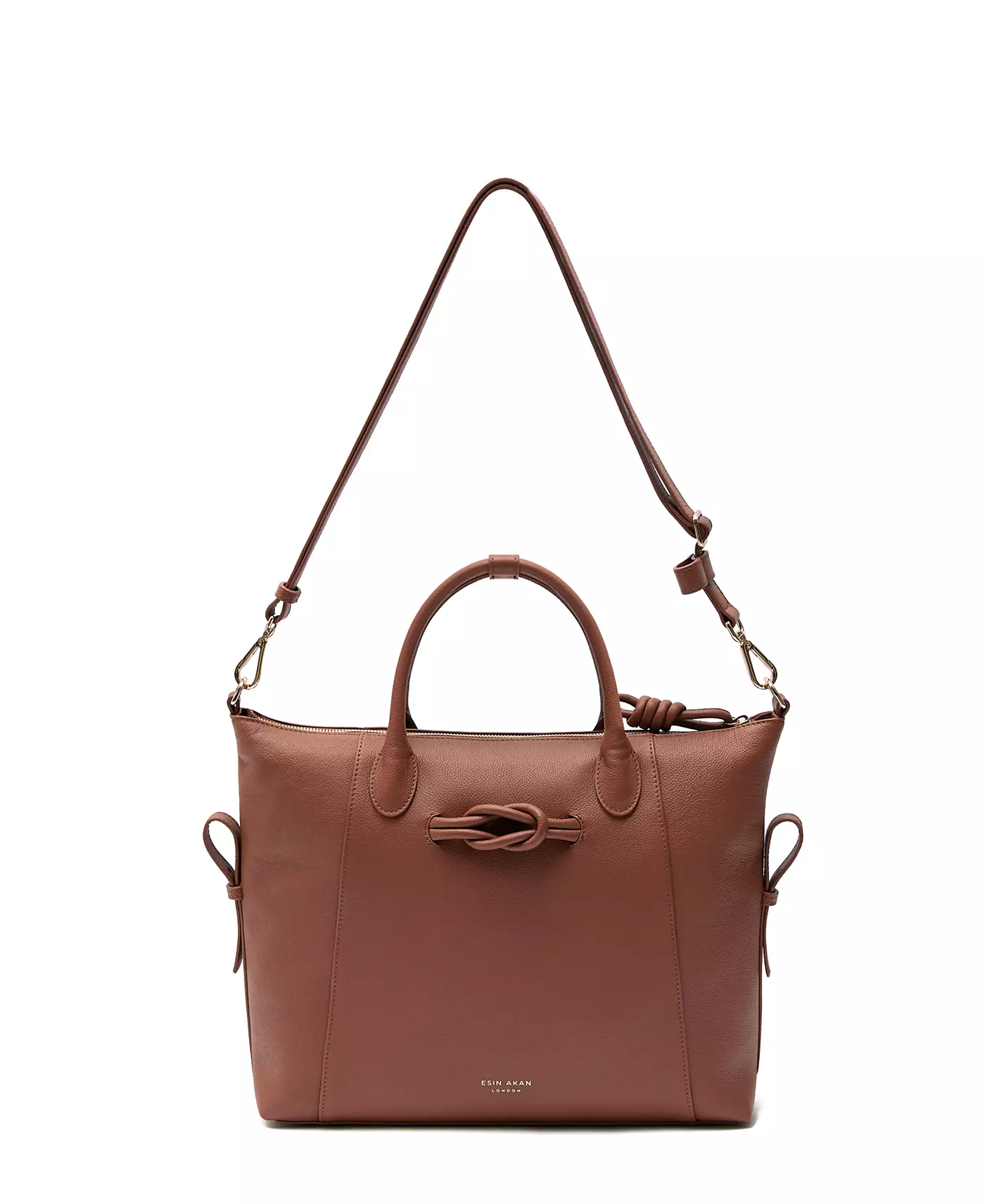 Большой кожаный рюкзак-тоут Esin Akan Wimbledon