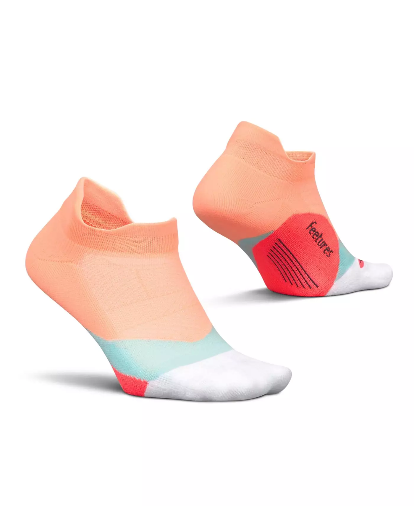 Носки Feetures Elite Light Cushion No Show Tab Ankle Socks — спортивные носки с направленной компрессией