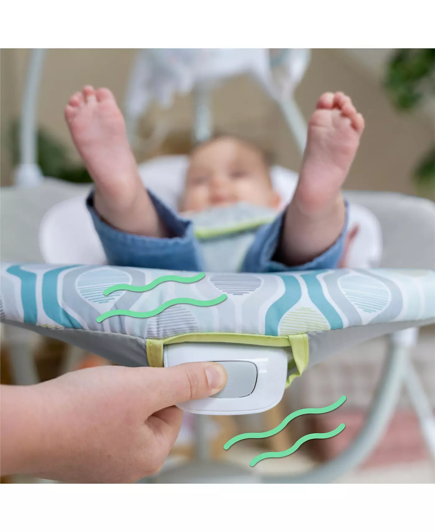 Компактные успокаивающие качели Ingenuity SimpleComfort ™ - Everston ™