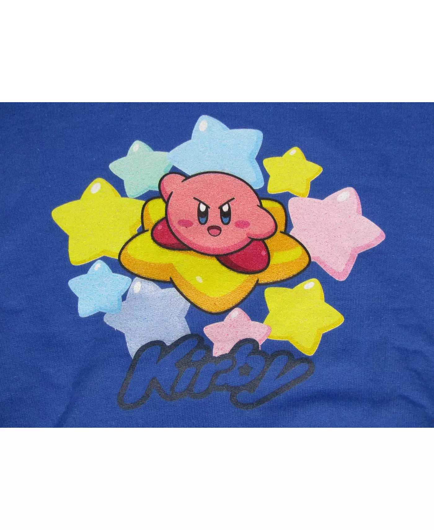 Толстовка Kirby's Dream Land Boys Kirby Warp Star Ride Youth Royal Blue