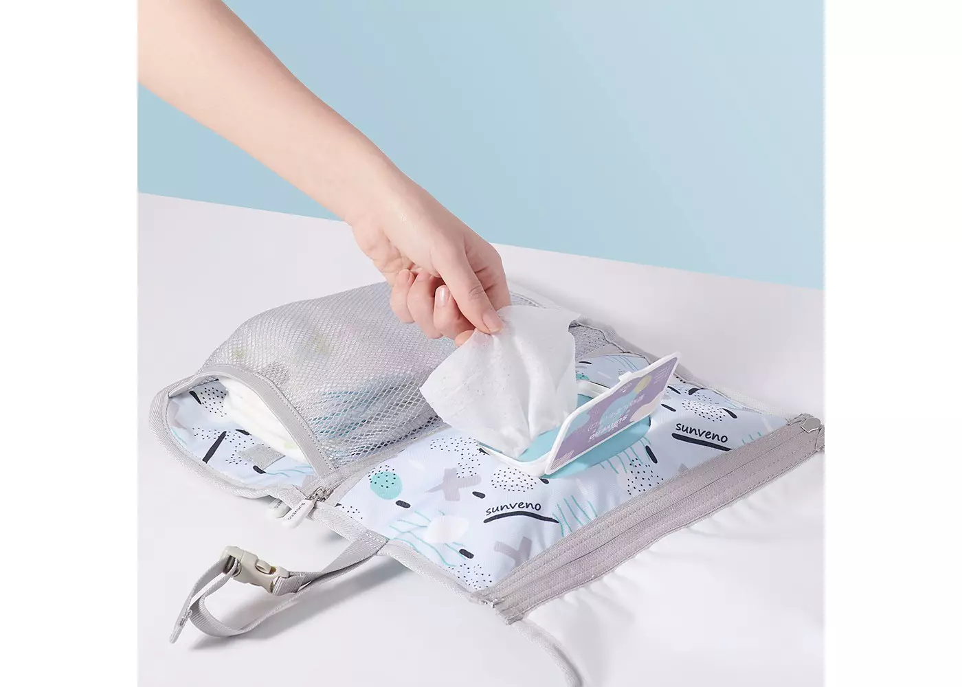 Пеленальный столик Sunveno Fold Up