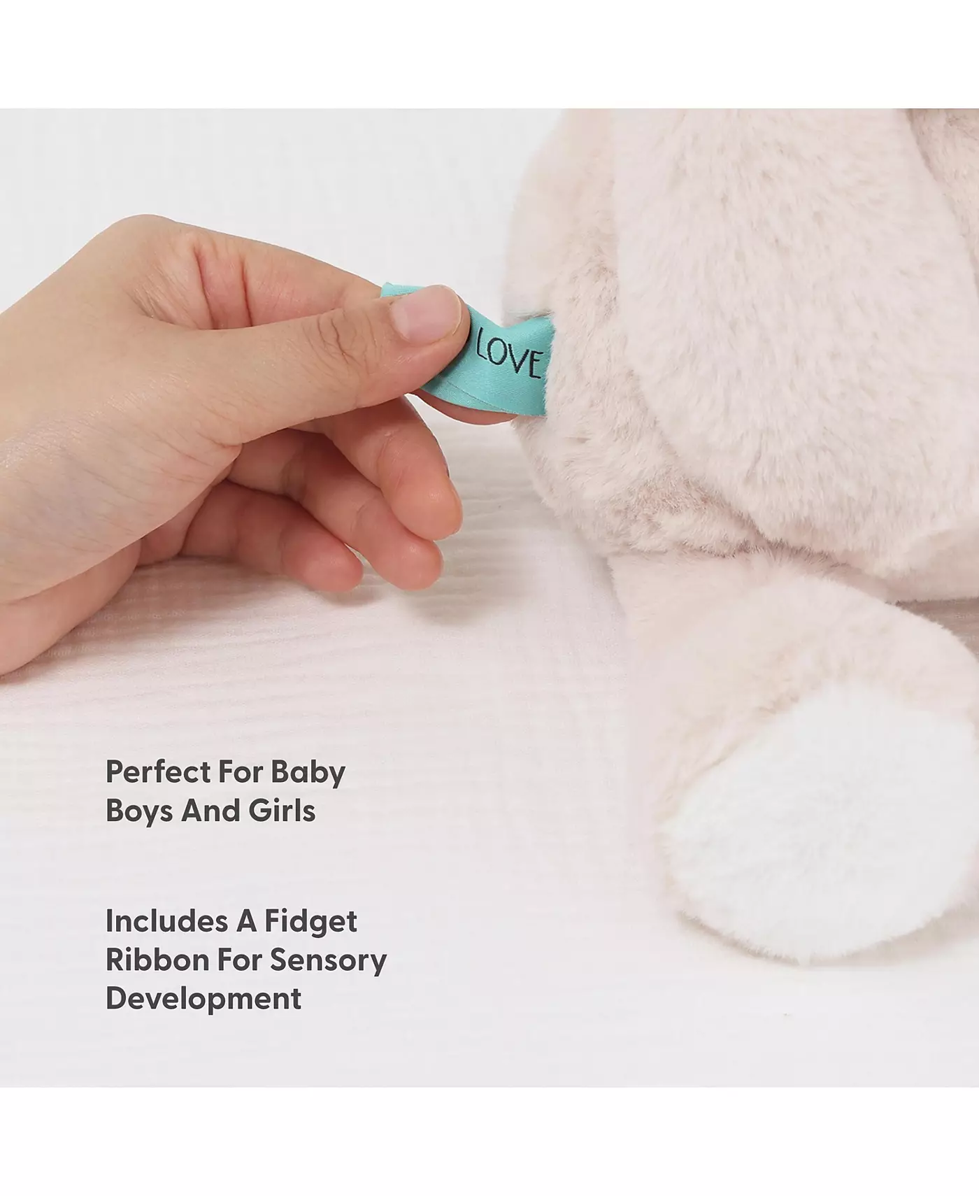 Мягкая игрушка для малышей «Кролик в форме арахиса»