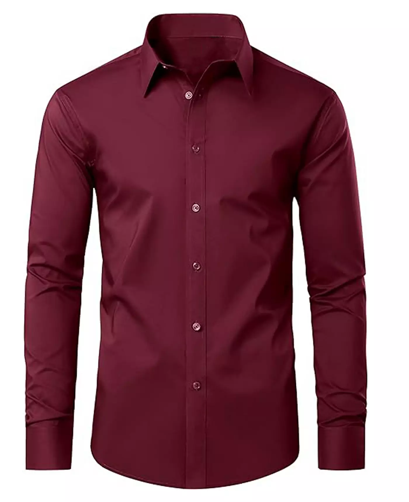 Мужская классическая рубашка с длинным рукавом Blue Ice