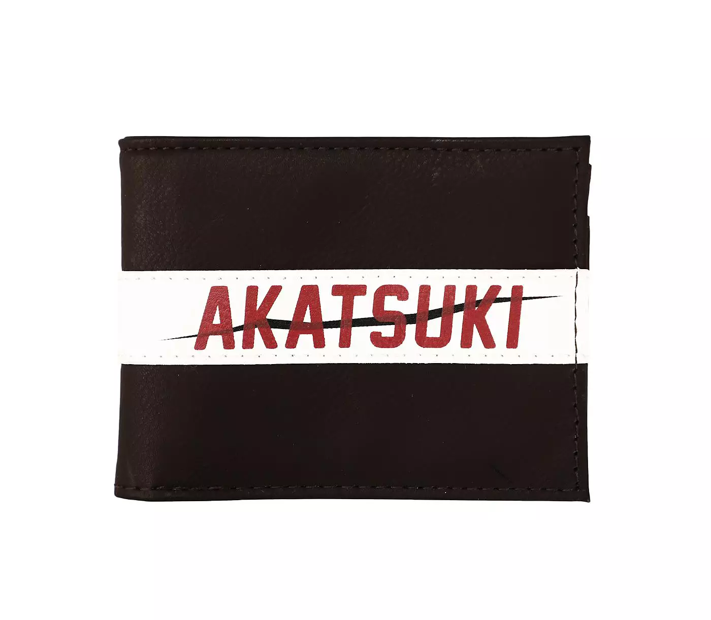 Мужской кошелек Naruto Akatsuki из нейлона и полиуретана с аппликацией из искусственной кожи