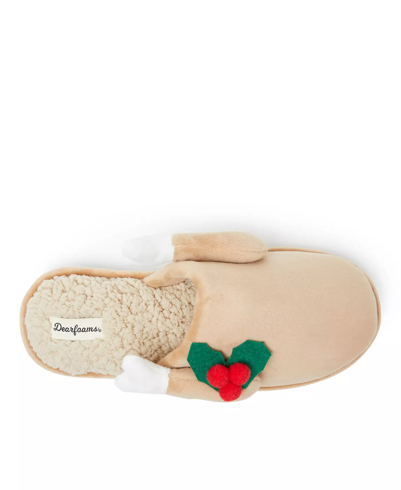 Мужские тапочки Dearfoams Carson Holiday Thanksgiving Turkey Scuff