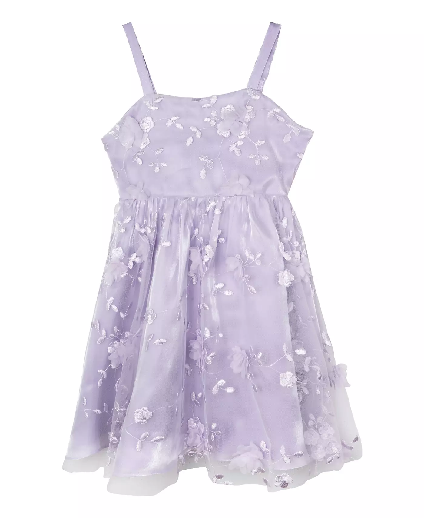 Редкие выпуски больших девочек сутажное платье с завышенной талией