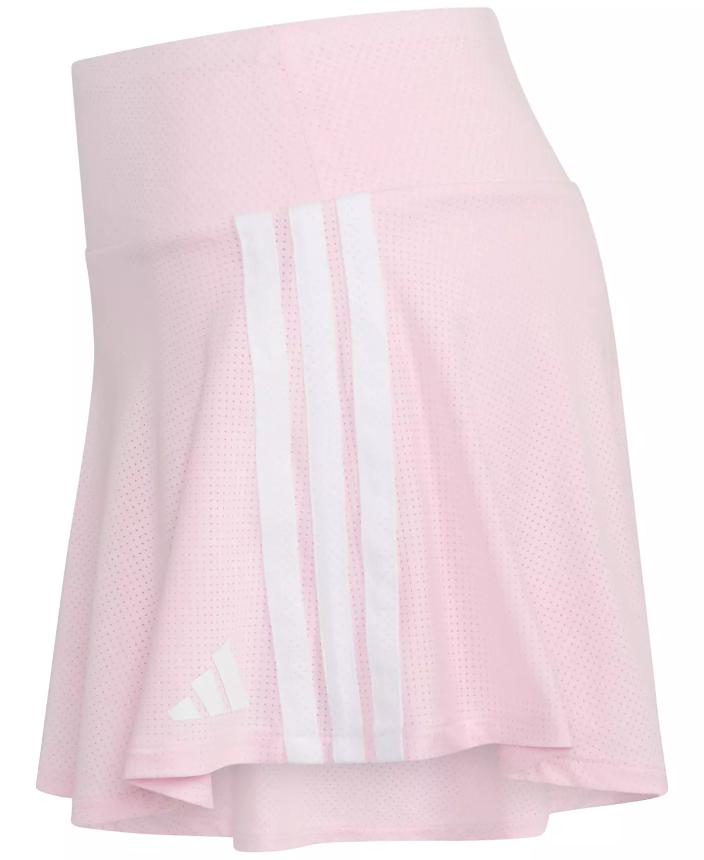 adidas Большие девочки Отдельный широкий пояс 3-полосатый Flounce юбка-шорты