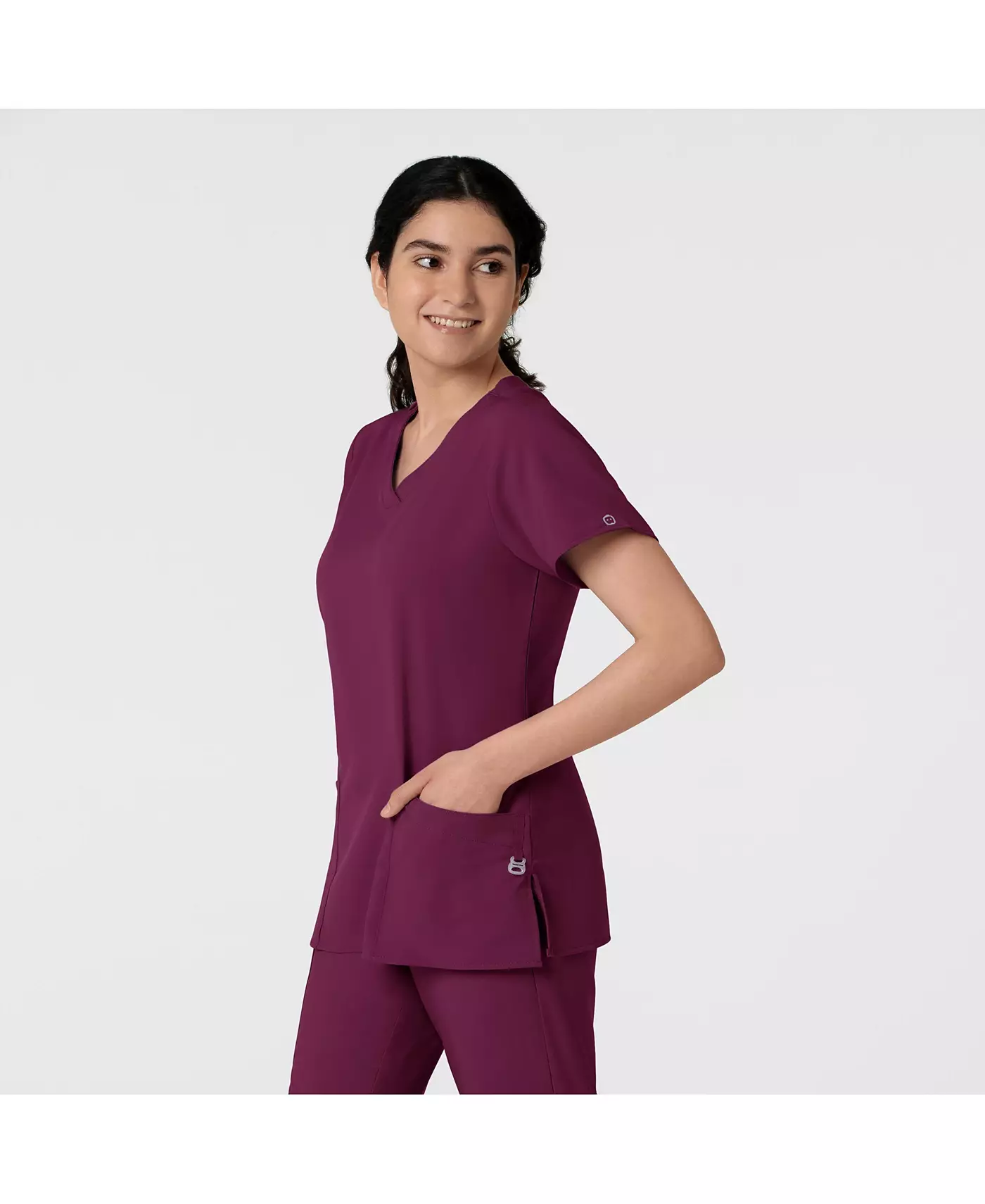 Женский топ Wink W123 Basic с V-образным вырезом