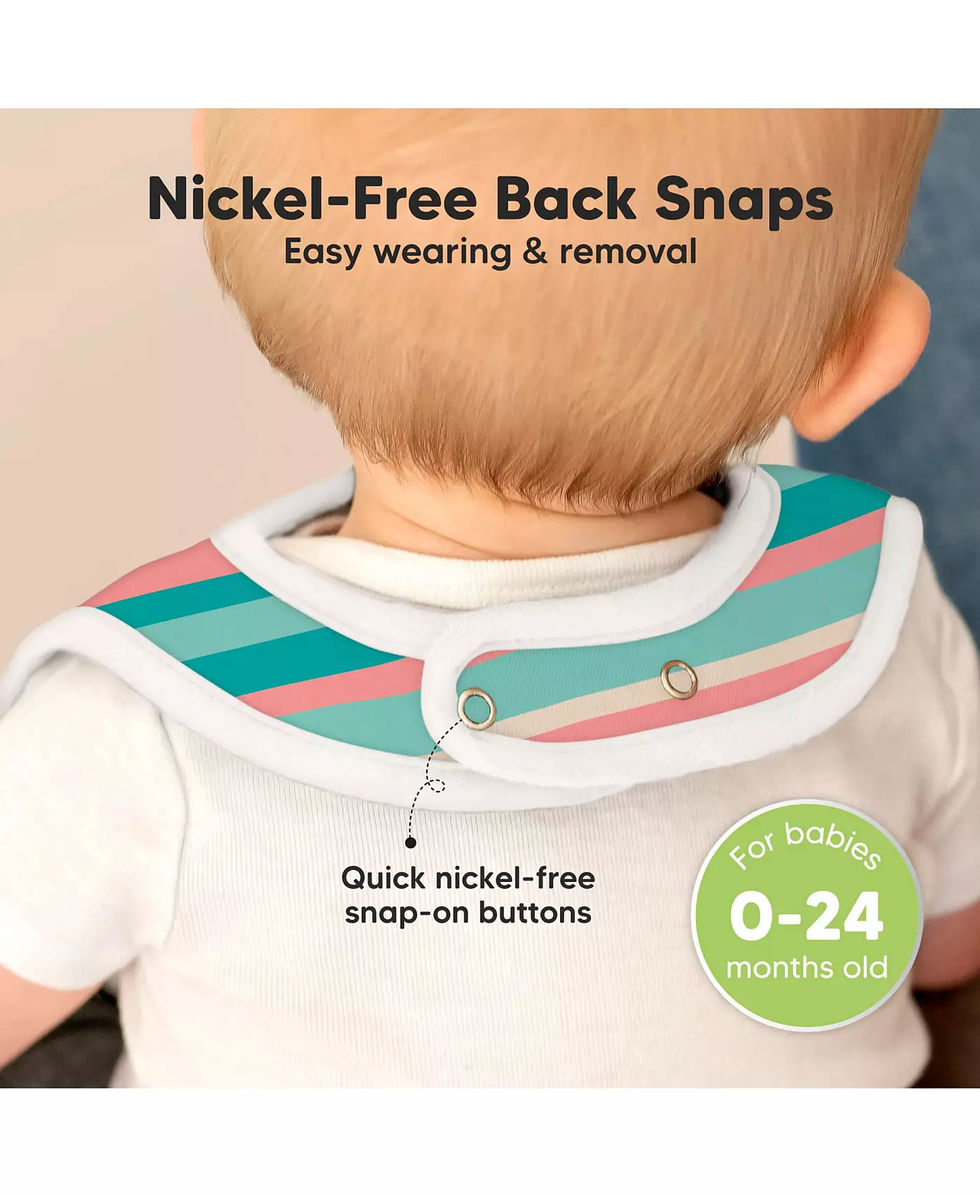 KeaBabies 8 шт. в упаковке, нагрудники Coast Baby для мальчиков, девочек, слюнявчики, нагрудники для девочек, мальчиков