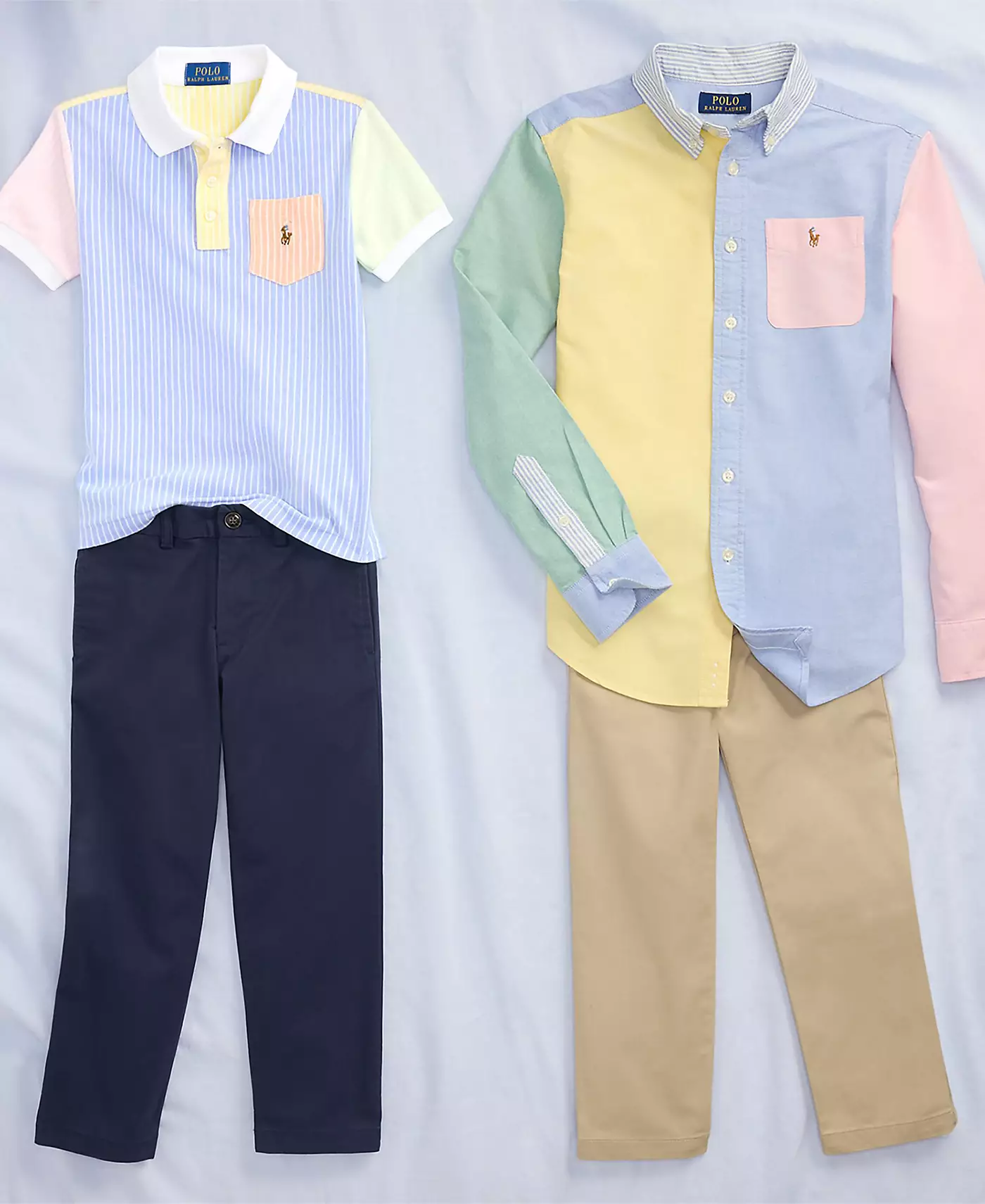 Polo Ralph Lauren Boys Момент соответствия братьев и сестер
