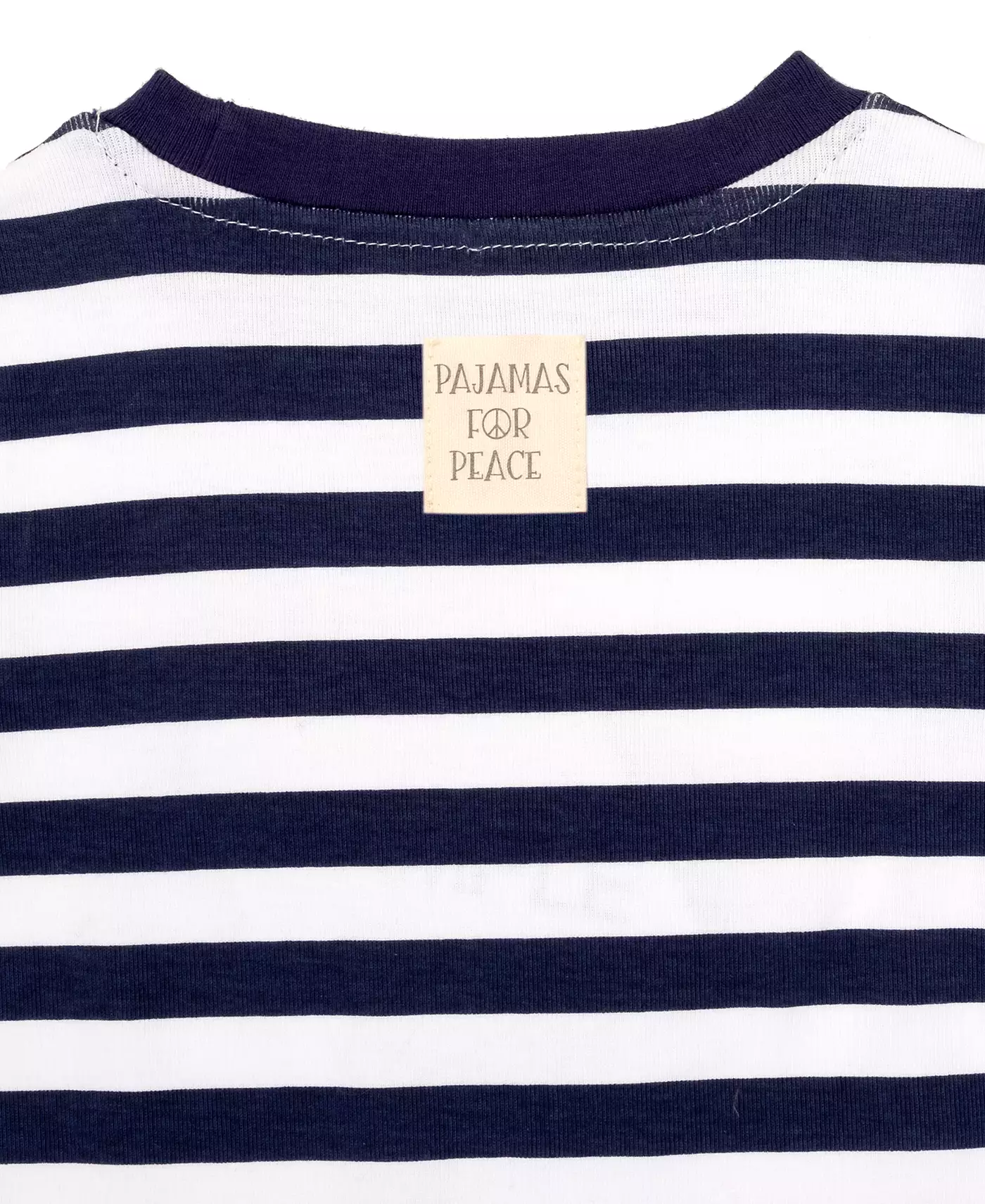 Пижамный комплект из 2 предметов для мальчиков и девочек в морскую полоску для мира