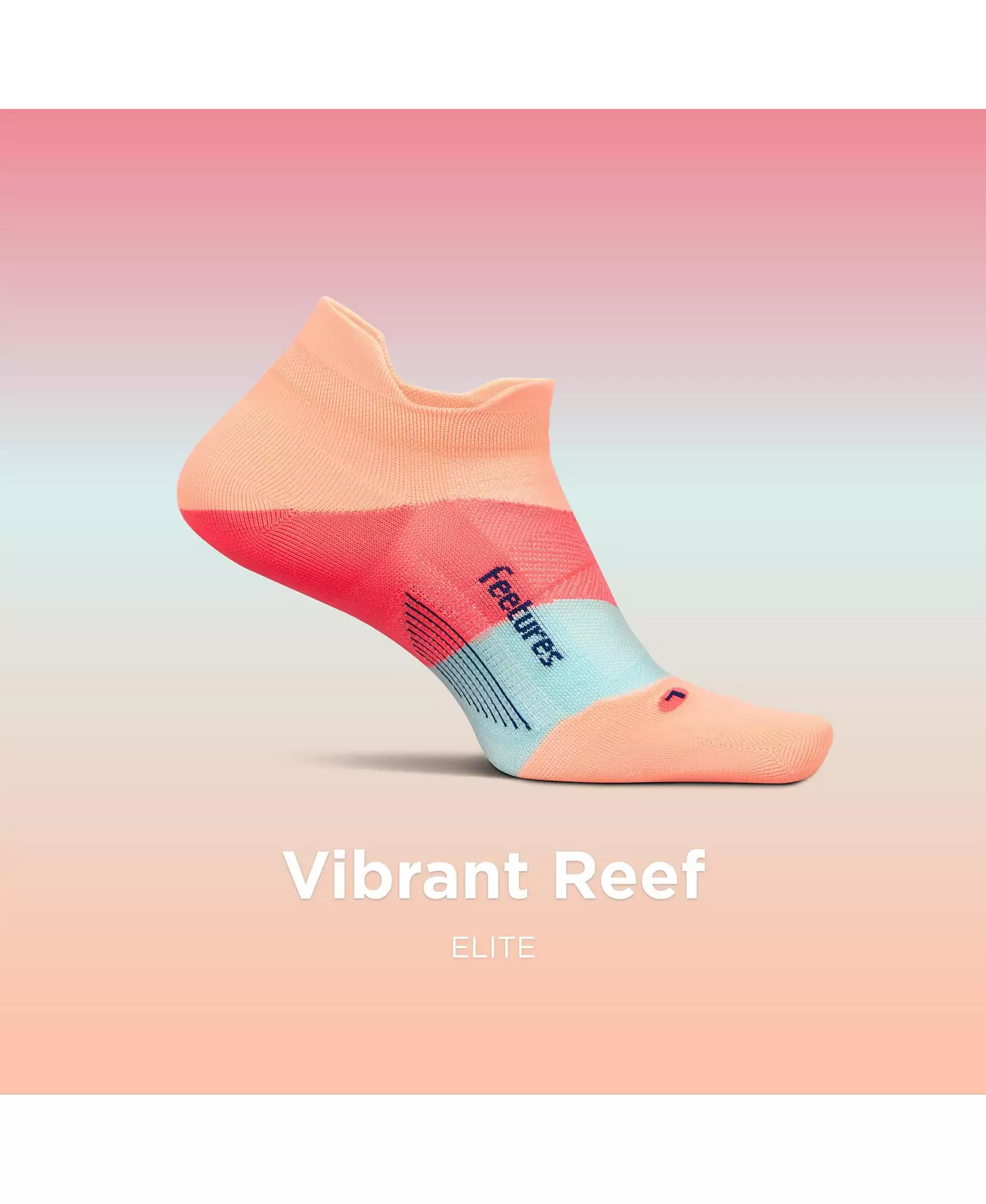 Носки мужские Feetures Elite Ultra Light Cushion Ankle Socks - спортивные носки с направленной компрессией