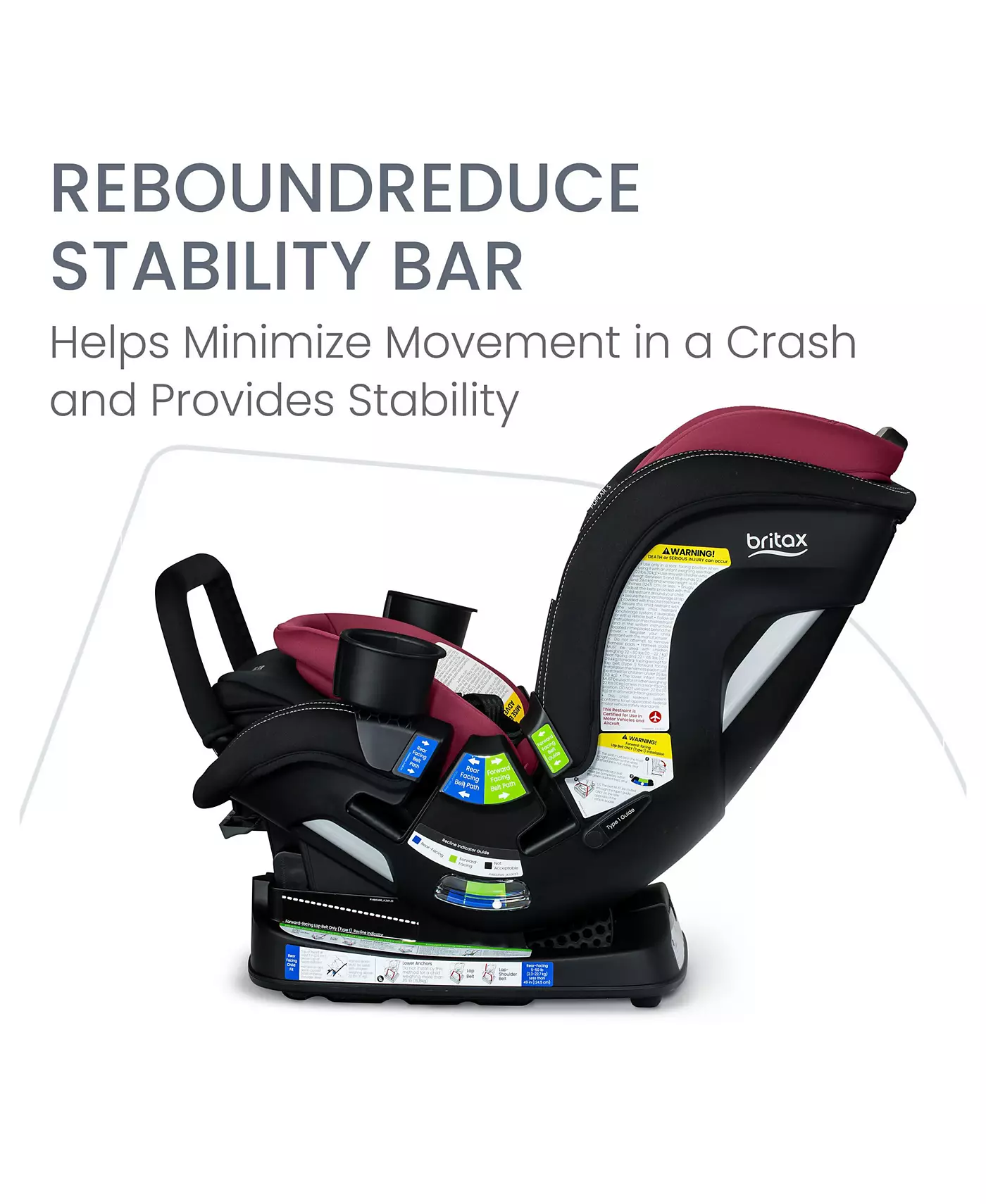 Детское автокресло-трансформер Britax Poplar S для мальчиков и девочек