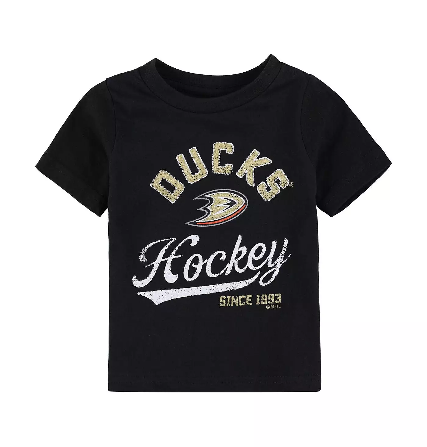 Футболка Outerstuff Infant Boys and Girls Black Anaheim Ducks Take The Lead