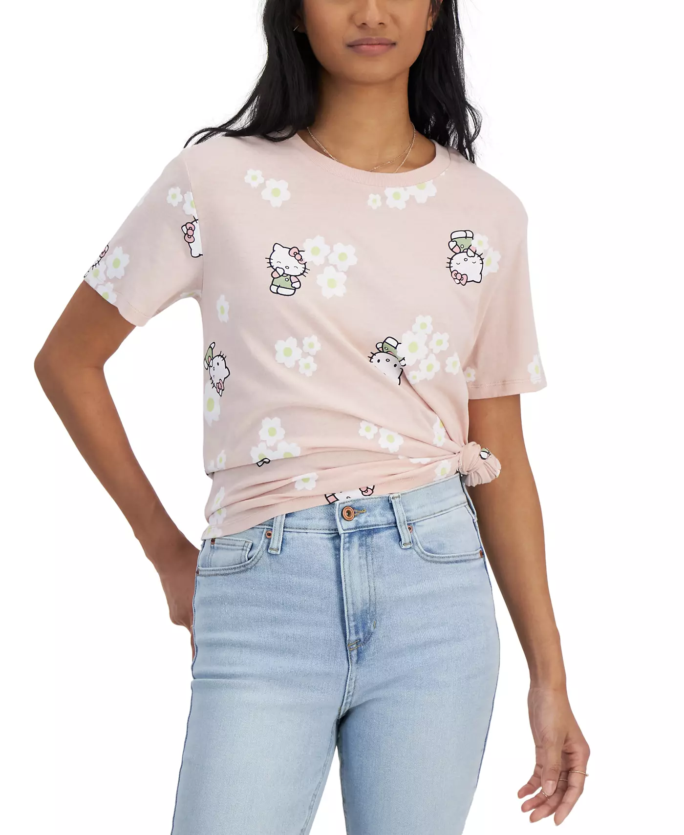 Футболка Love Tribe Juniors Hello Kitty с круглым вырезом