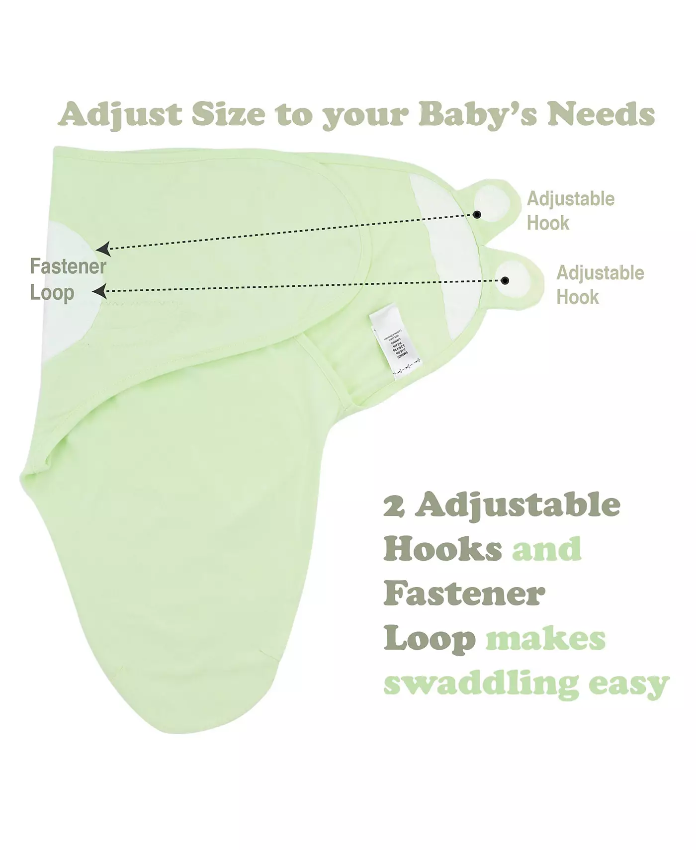 Bublo Baby Baby Girls Baby Swaddle Blanket, 3 шт. Органические детские пеленки для сна, пеленальный мешок для новорожденных