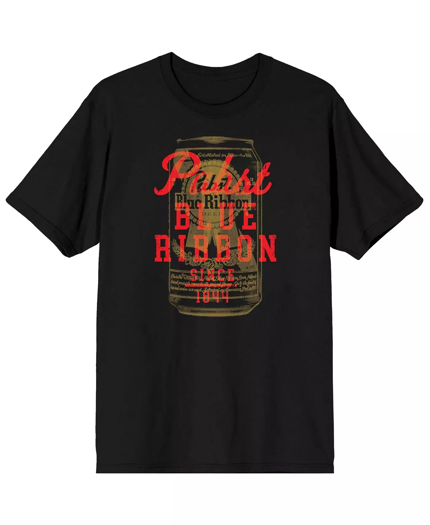 Кружка Pabst Blue Ribbon Big & Tall с пеной и логотипом, черная, с графическим принтом, 4XL