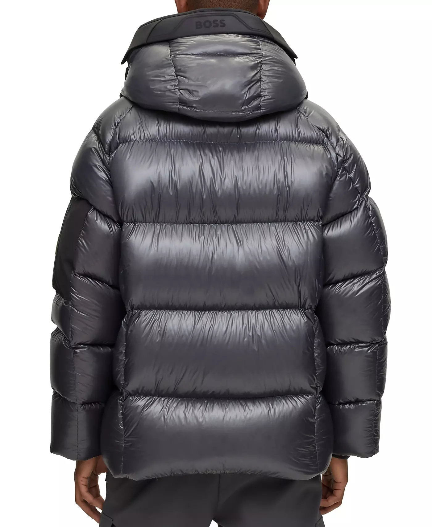 Мужская куртка Hugo Boss свободного кроя с водоотталкивающей пропиткой