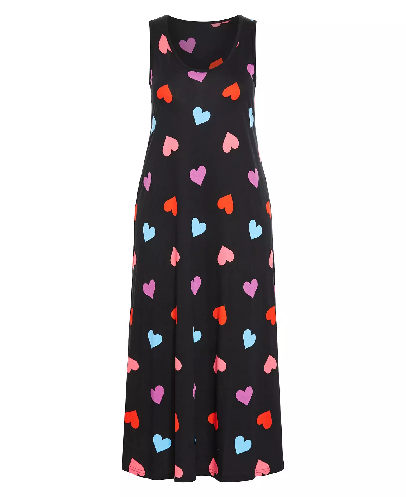 AVENUE Женское Платье Макси Плюс Размер Sleep Heart