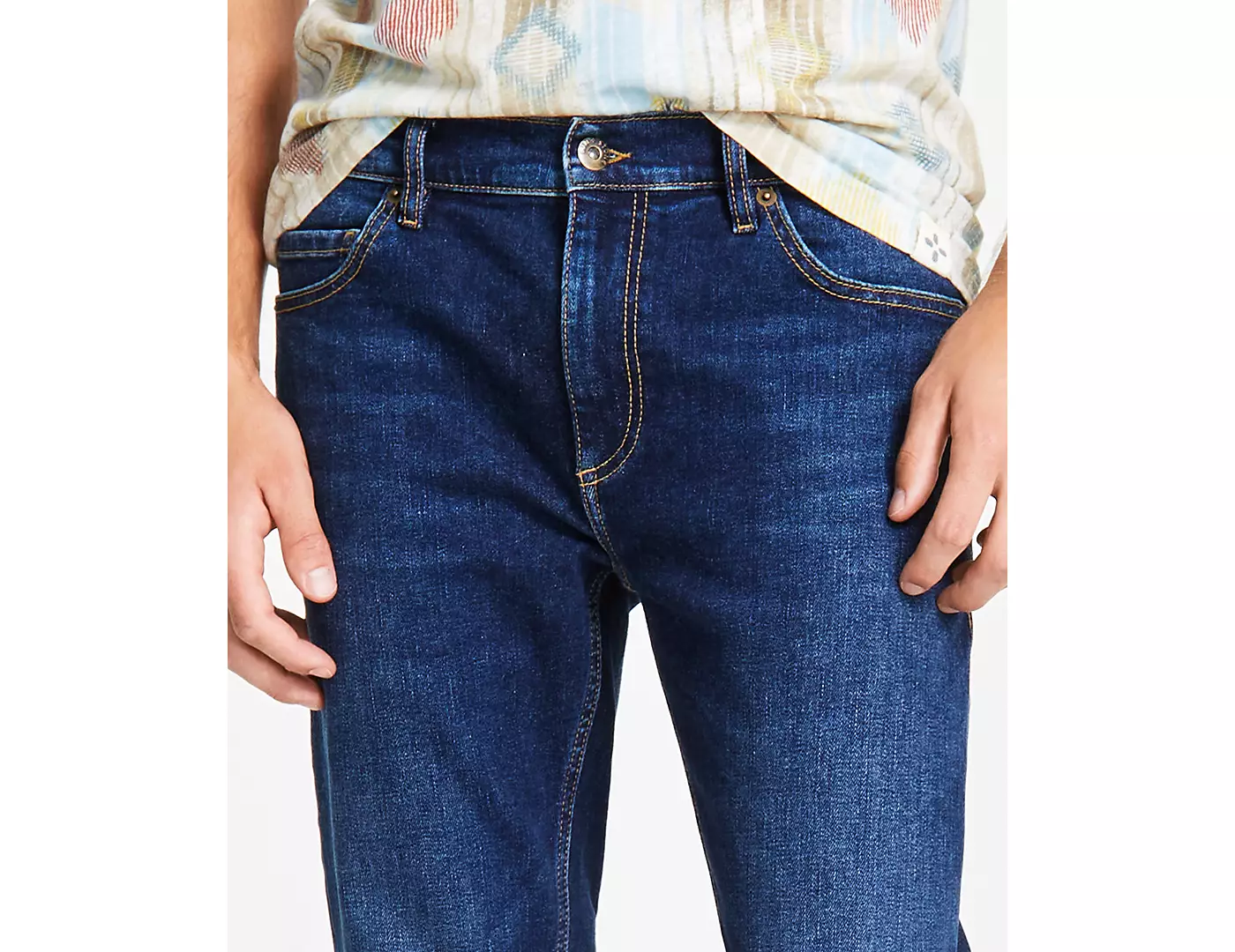 Мужские джинсы Sun + Stone Alfie прямого кроя, созданные для Macy's